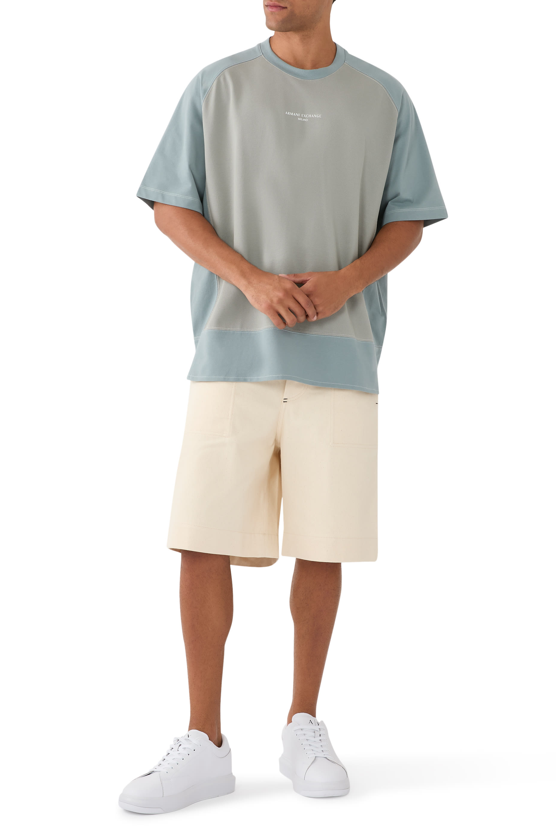 Two-Tone Logo T-Shirt