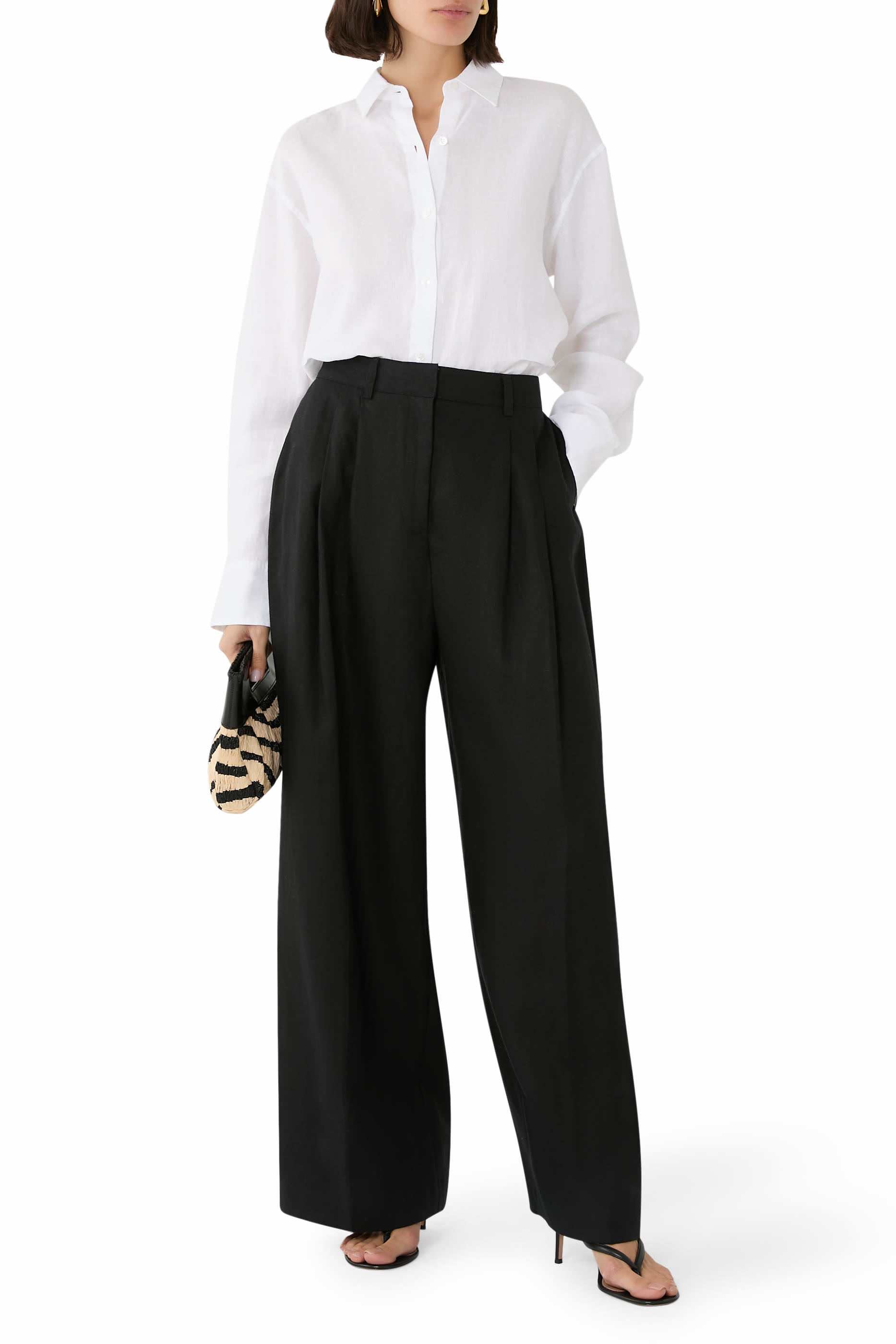 Boyfriend Shirt in Relaxed Linen