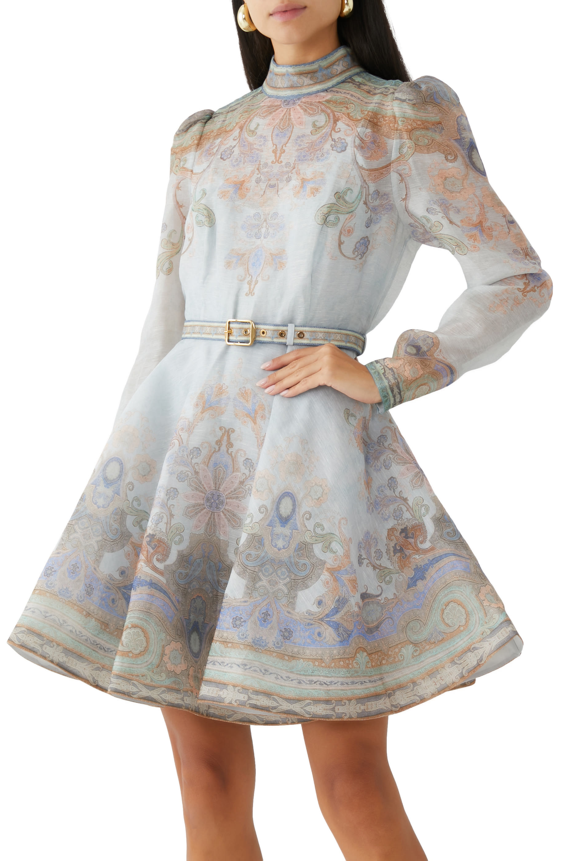 Eden Belted Mini Dress