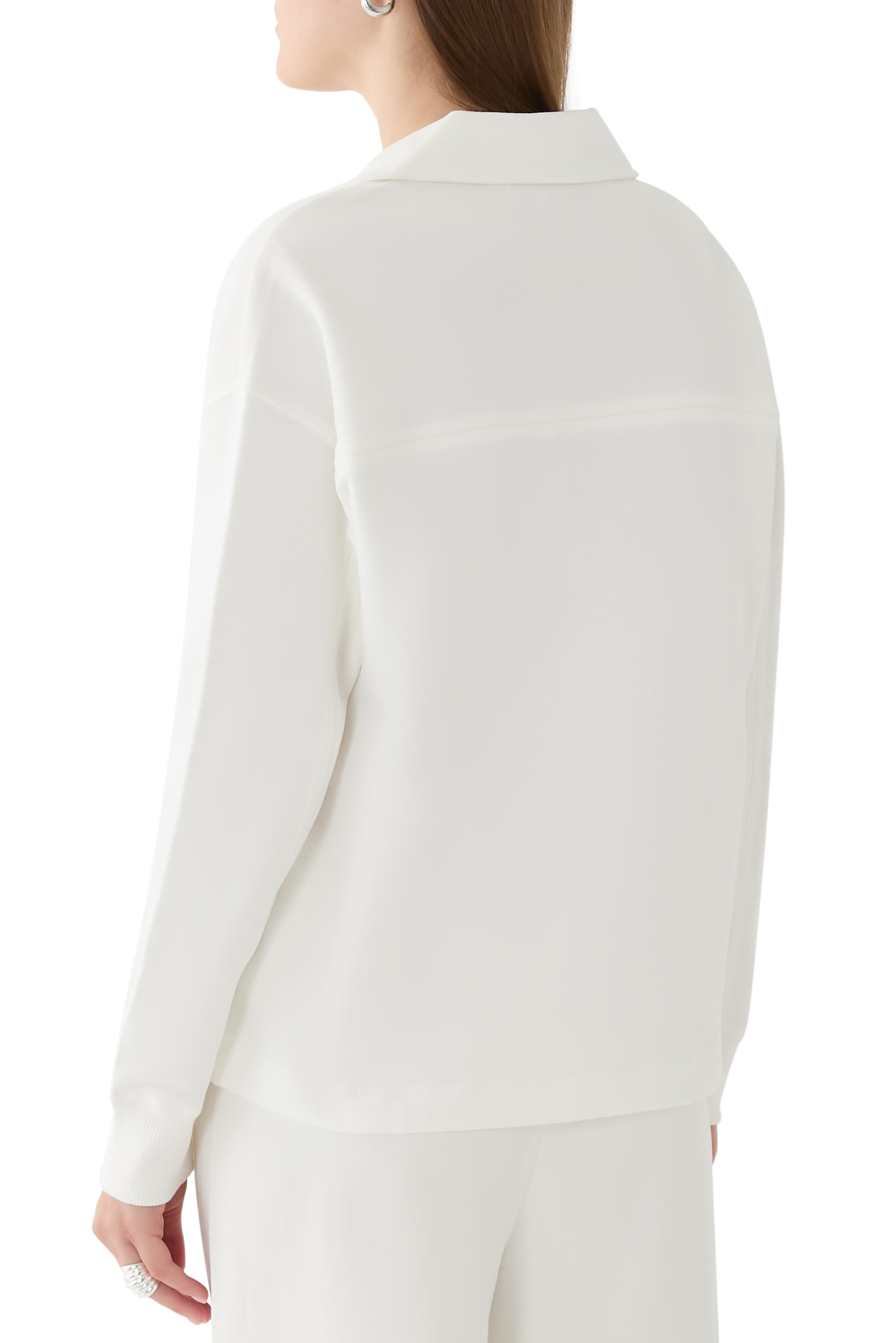 Travel Collared Sweatshirt Organic Cotton