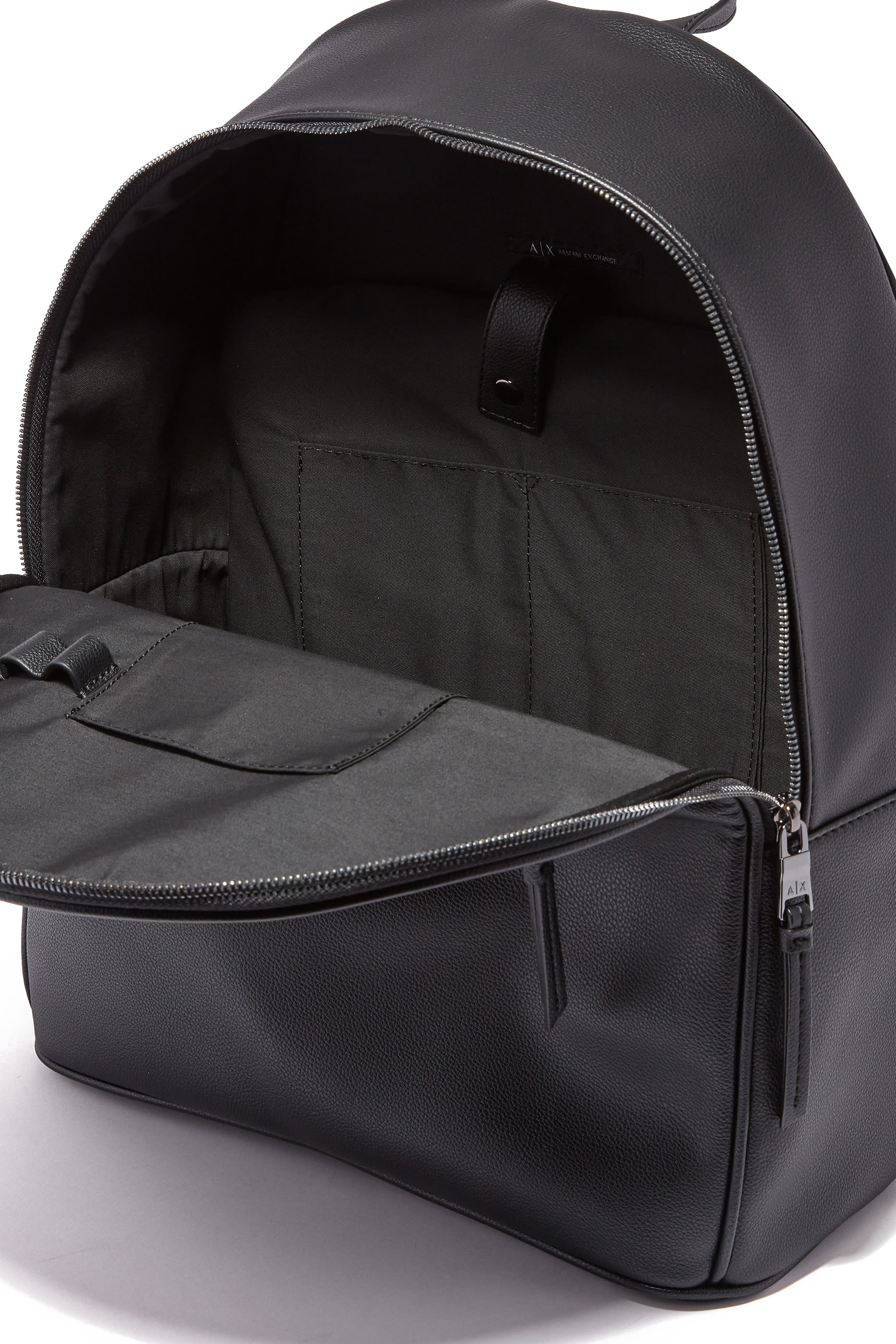 Metallic AX Logo Backpack