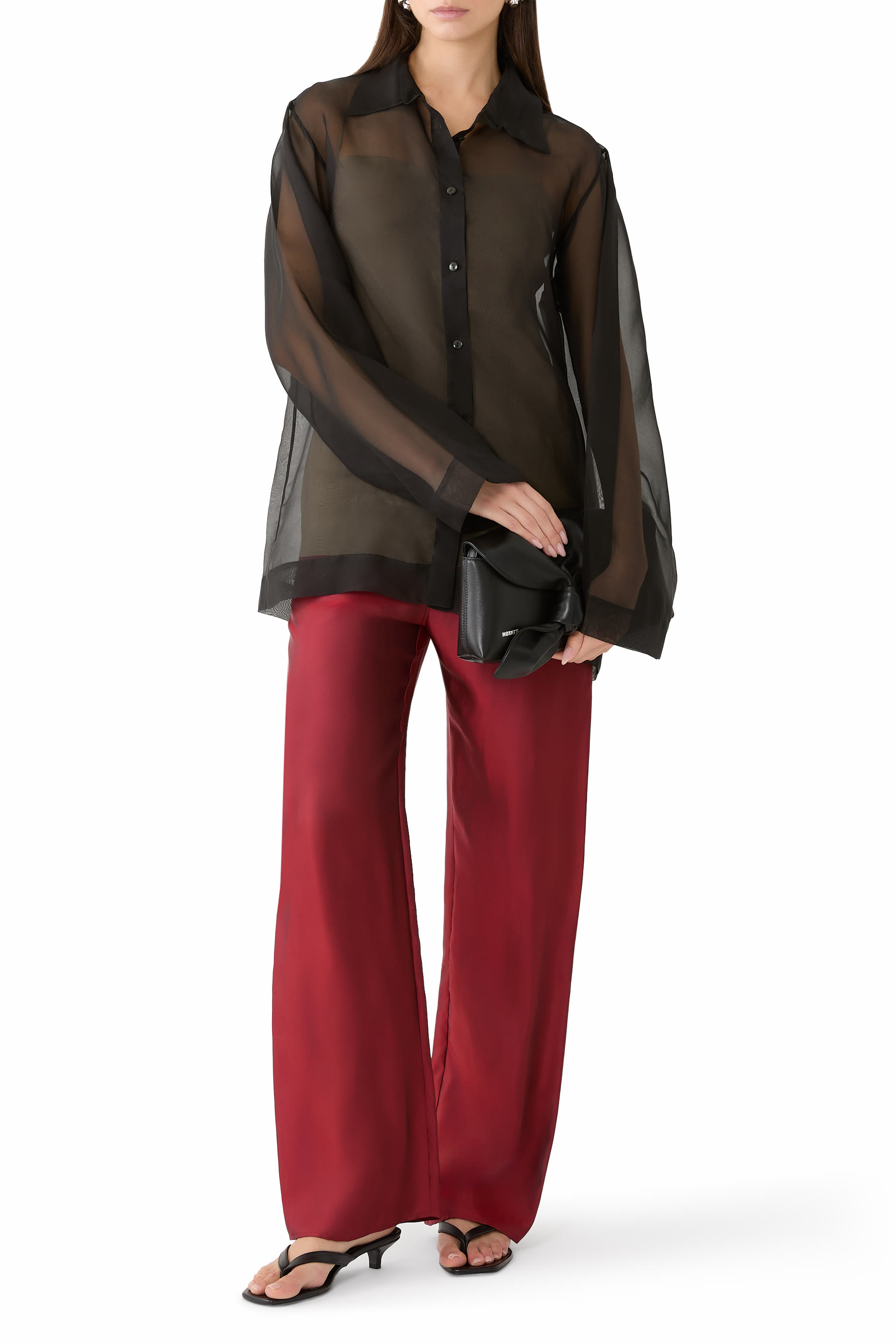 Lisse Button-Up Shirt