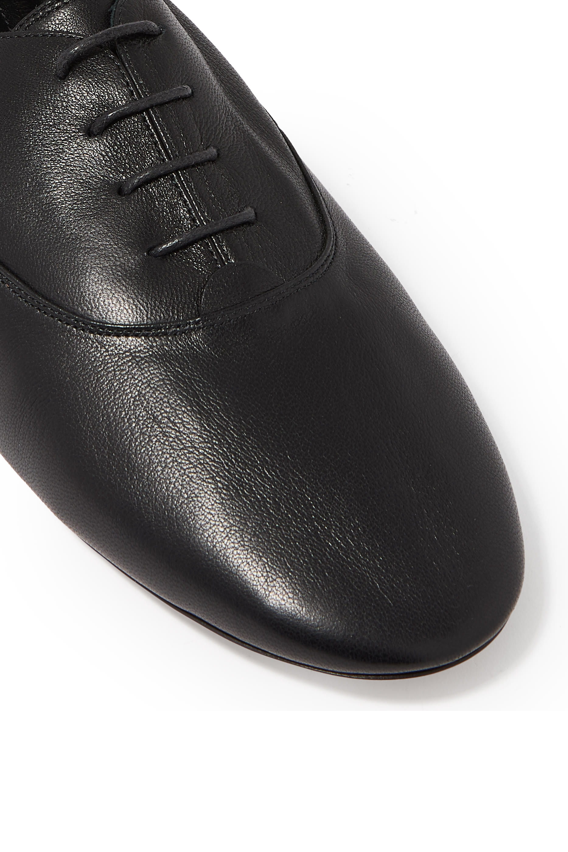 Lace-Up Leather Sneakers 