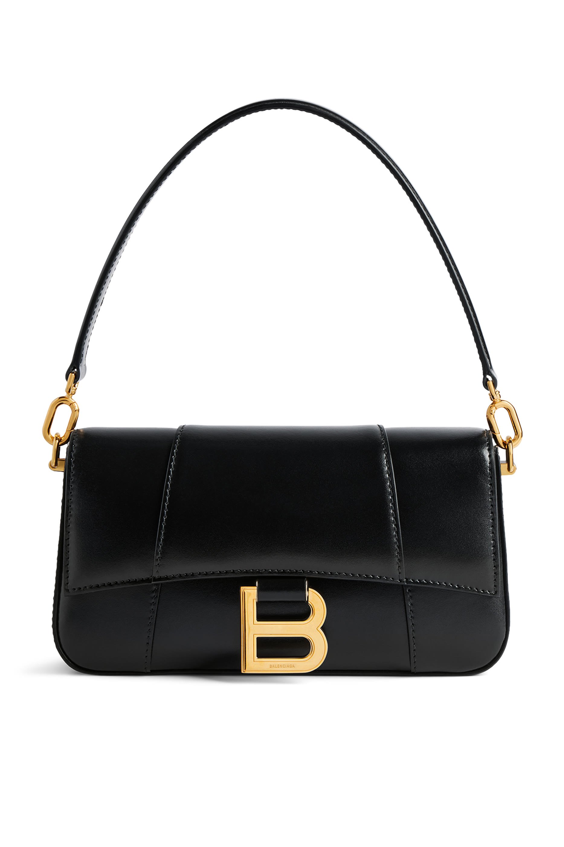 Hourglass Small Leather Handbag