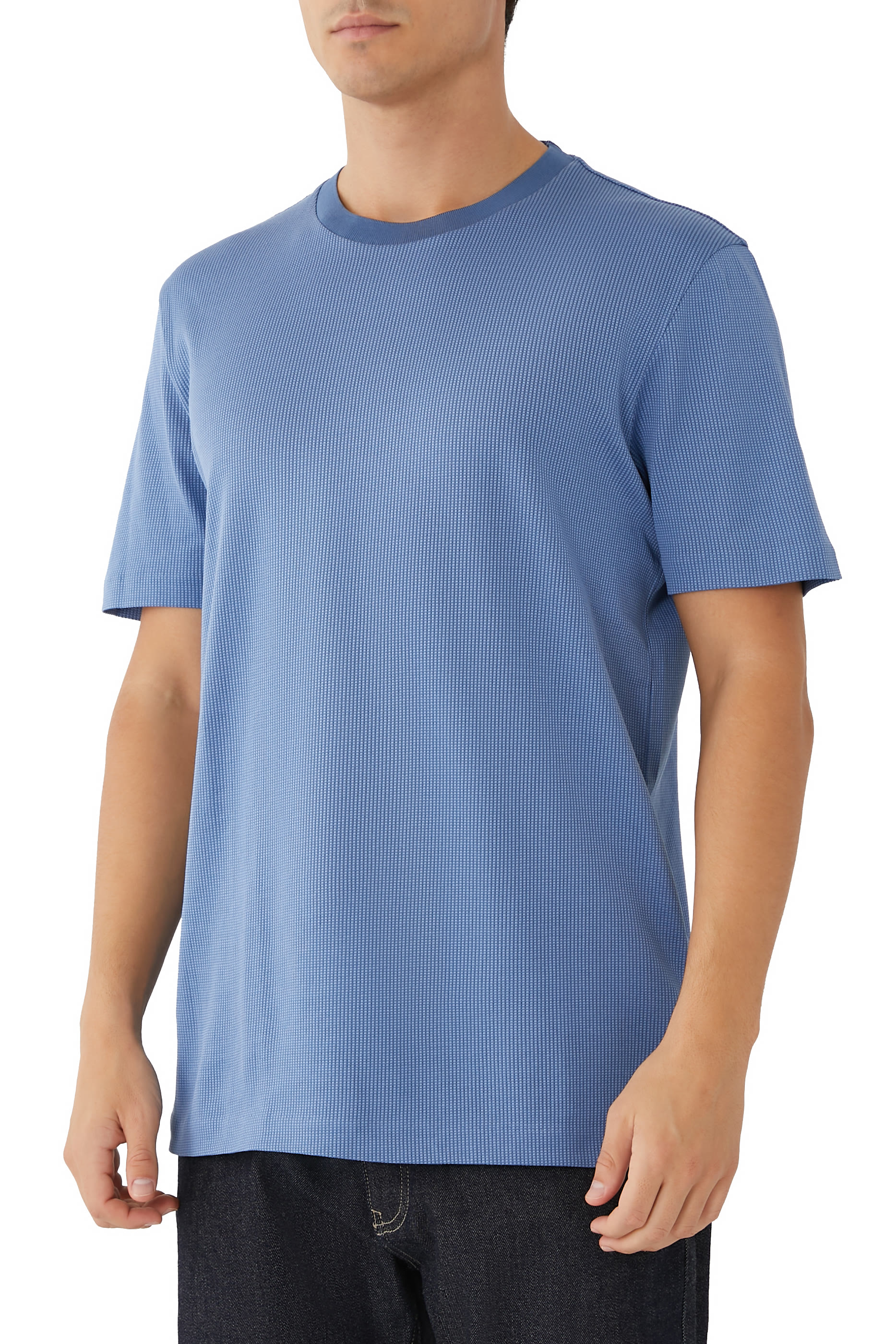 Structured Cotton T-Shirt
