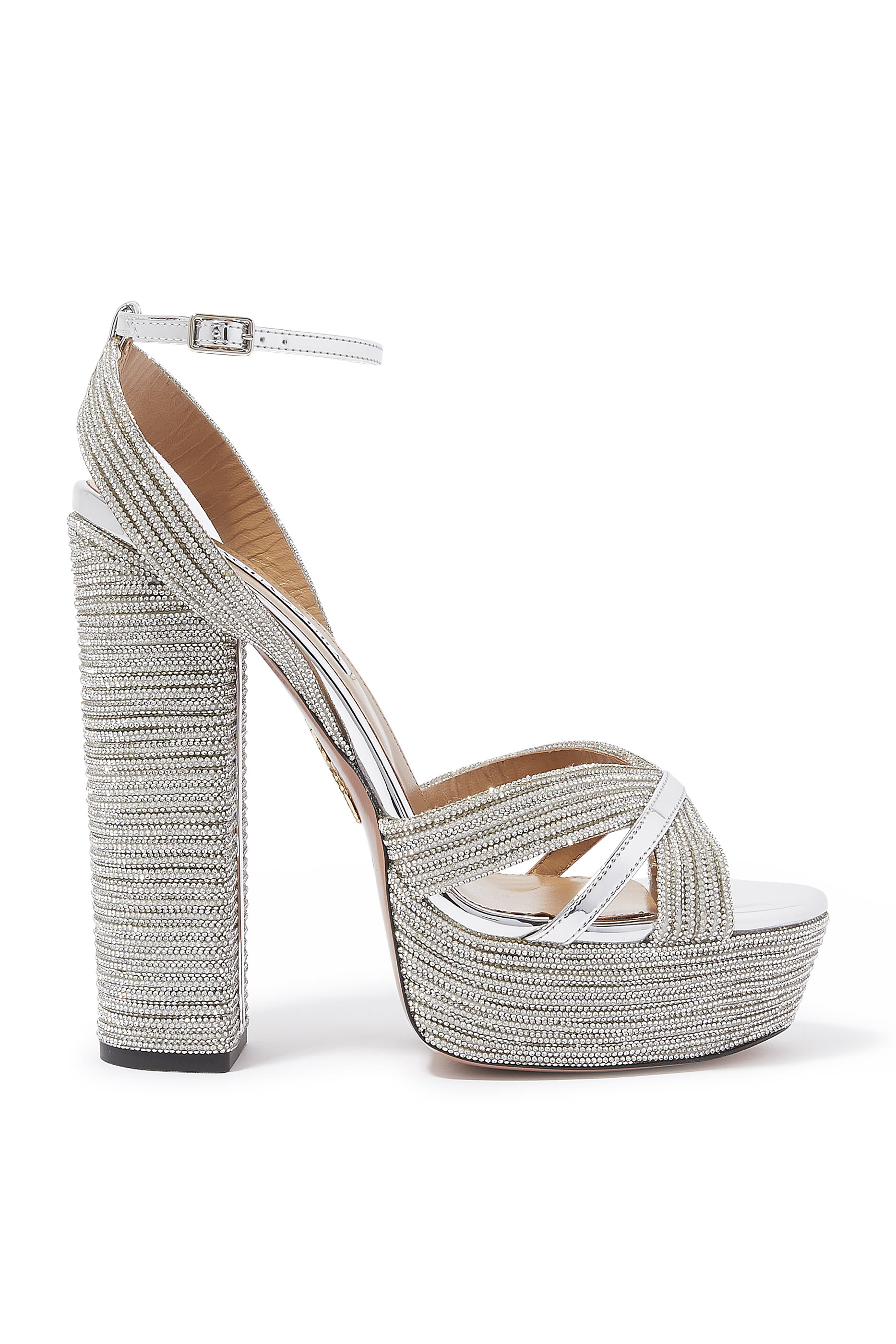 Sundance 140 Leather Platform Sandals