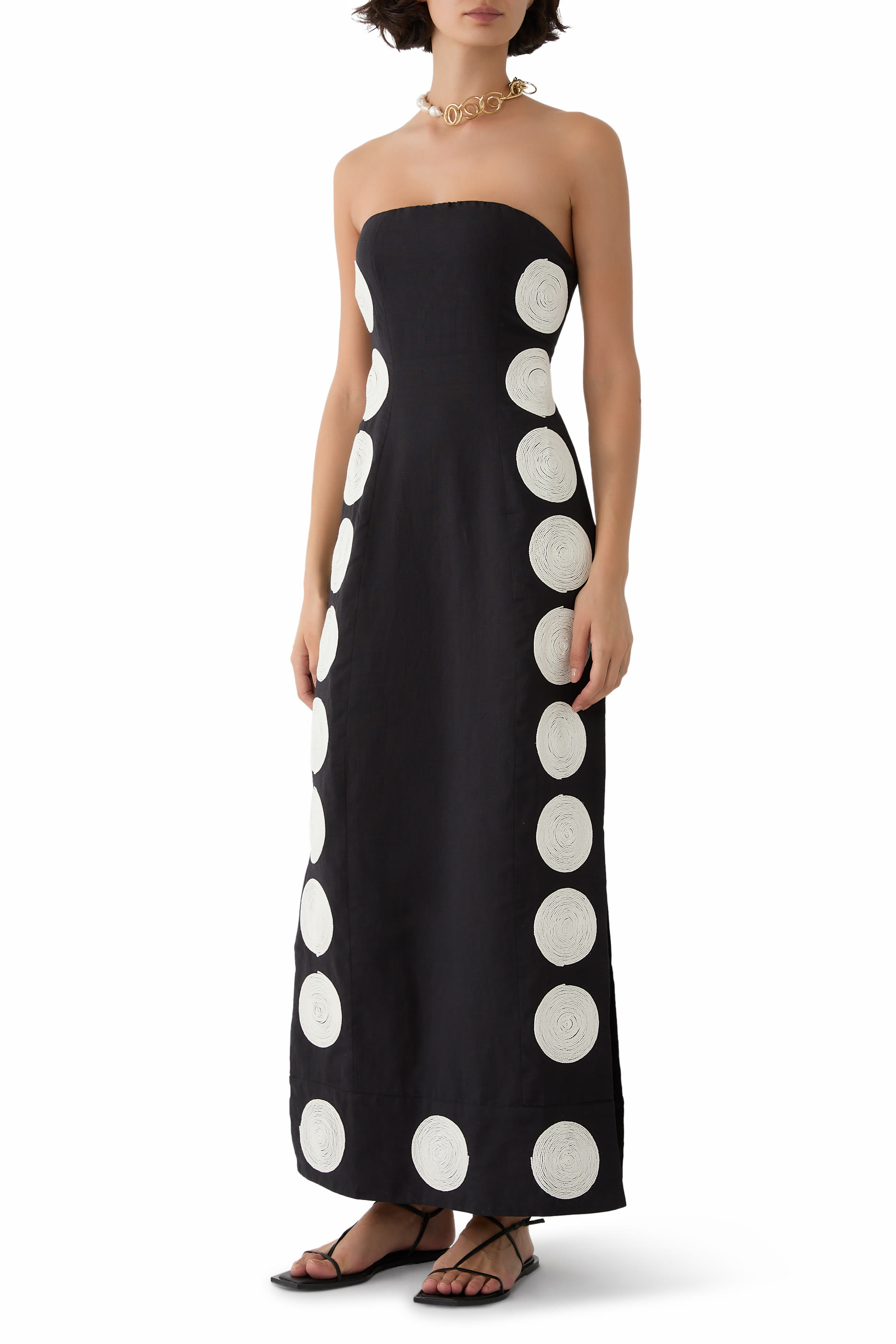 Filipa Embroidered Mini Dress