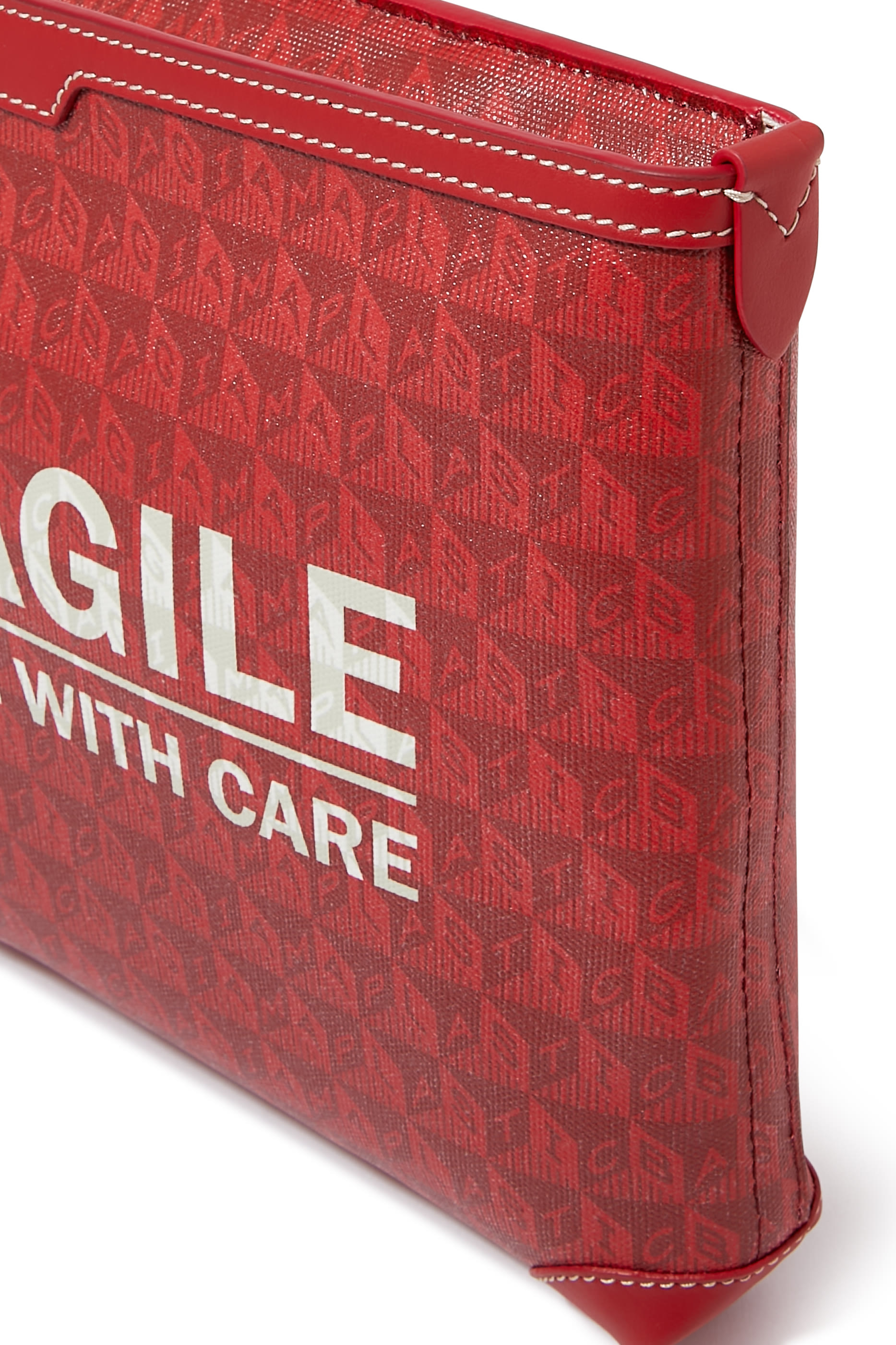 Fragile I am a Plastic Bag Pochette