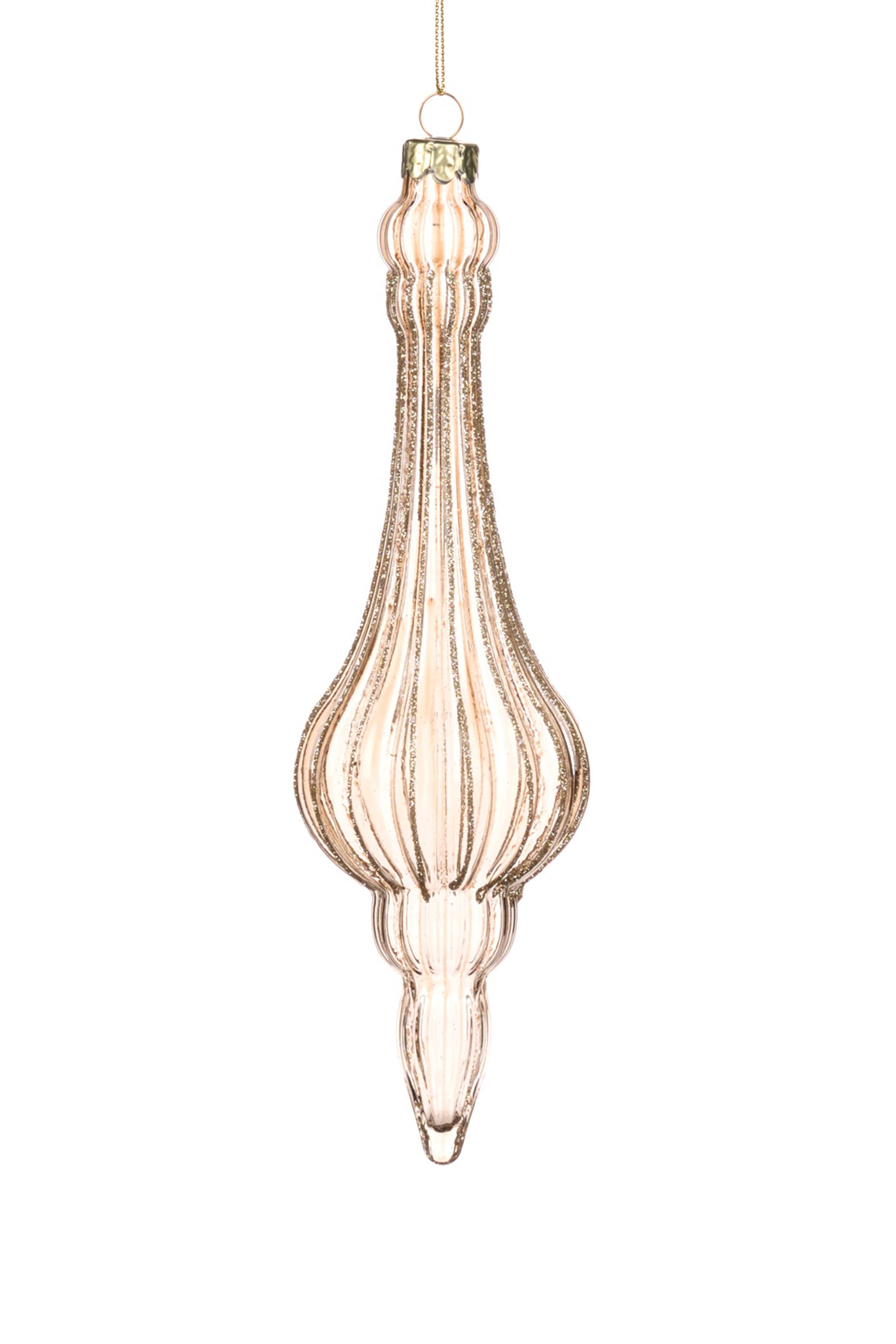 Glass Finial Ornament