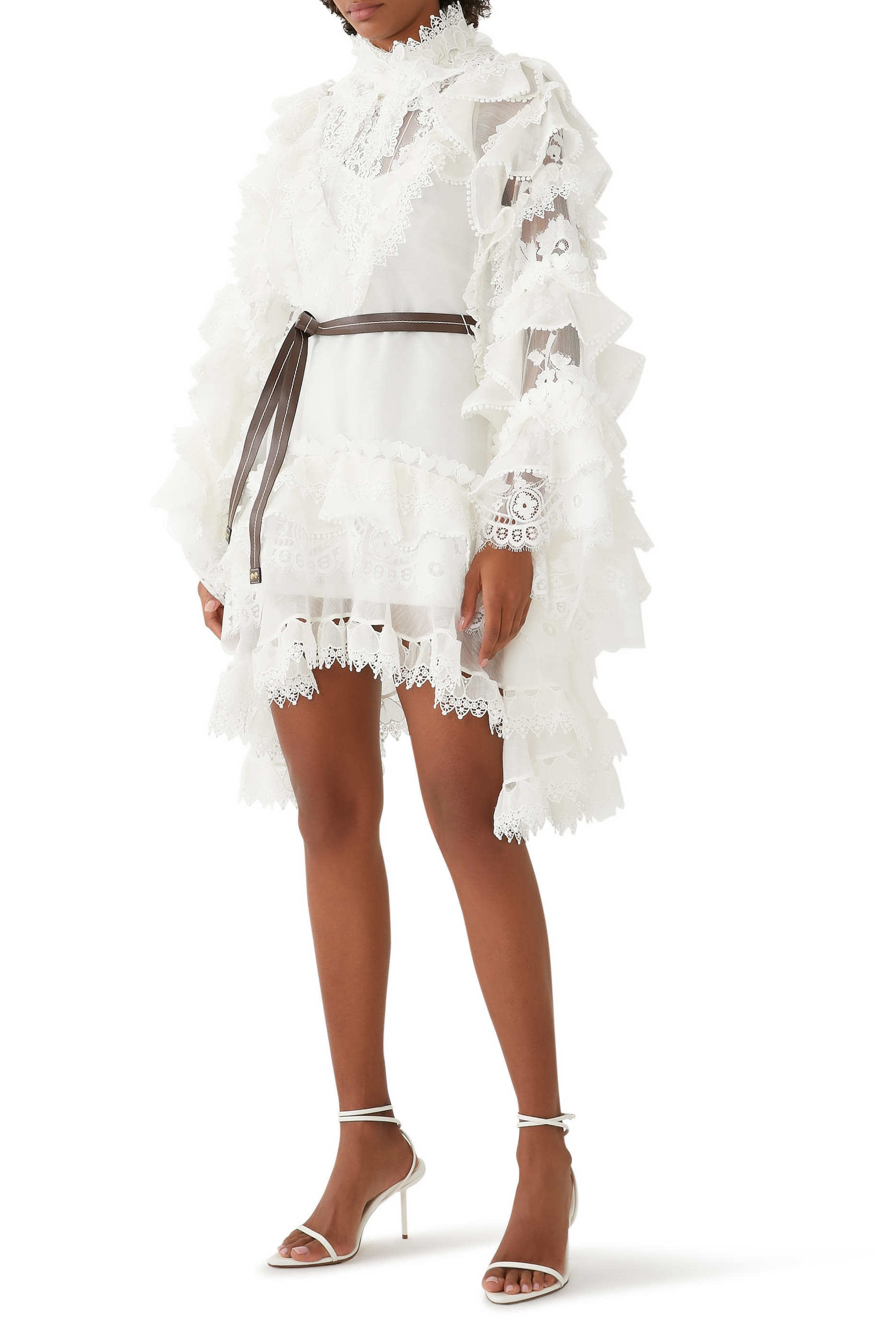 Crush Heart Trim Mini Dress