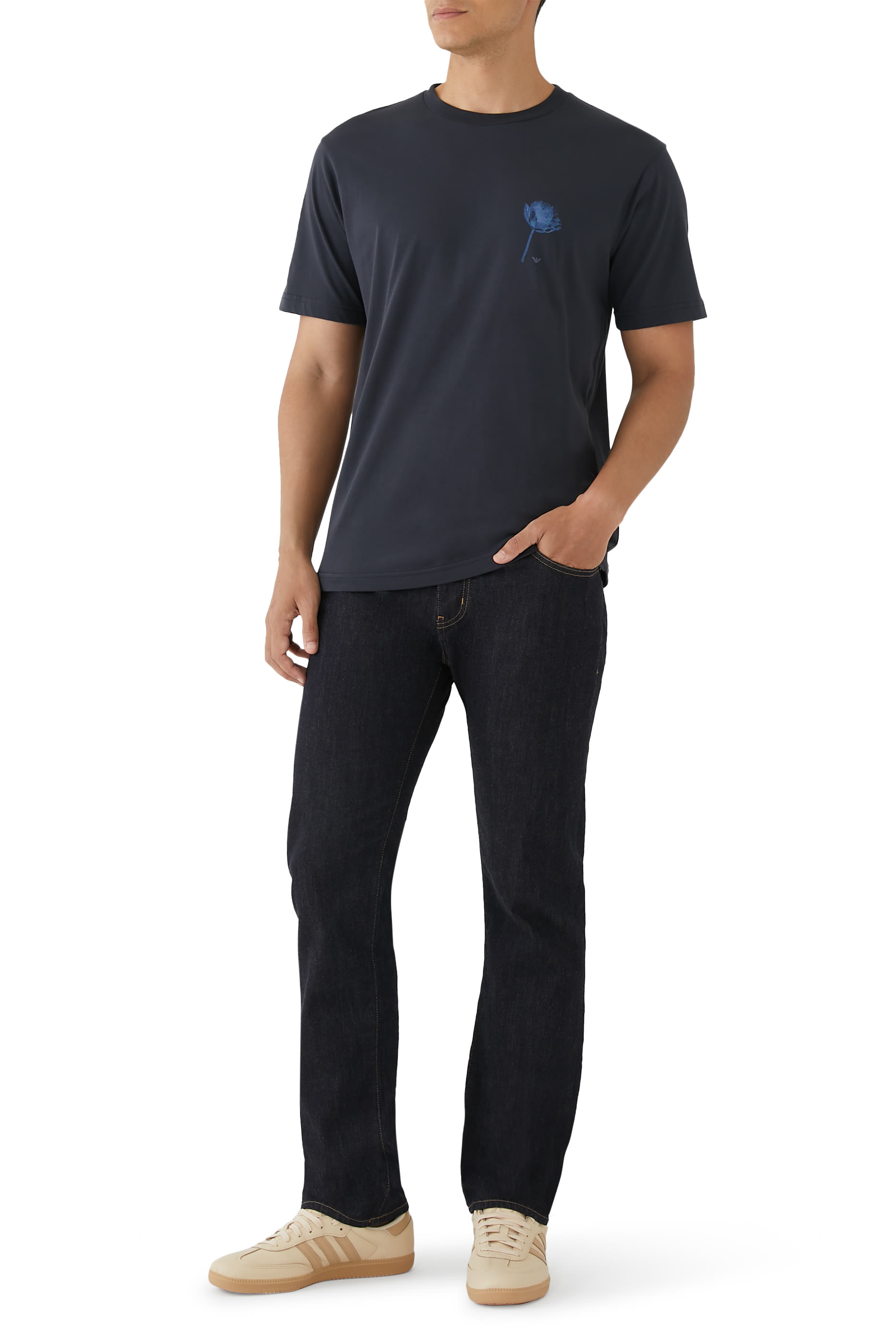 Regular-Fit Stretch Jeans