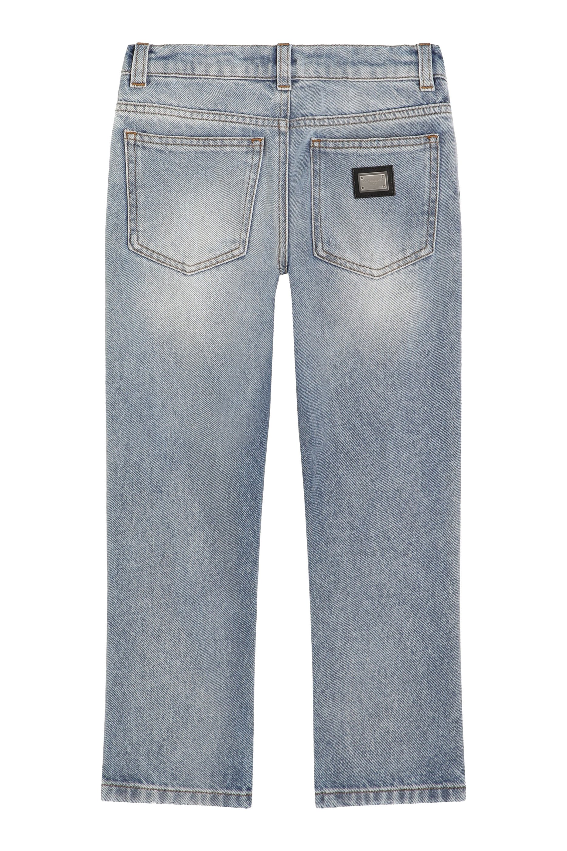 Kids Logo 5-Pocket Denim Trousers
