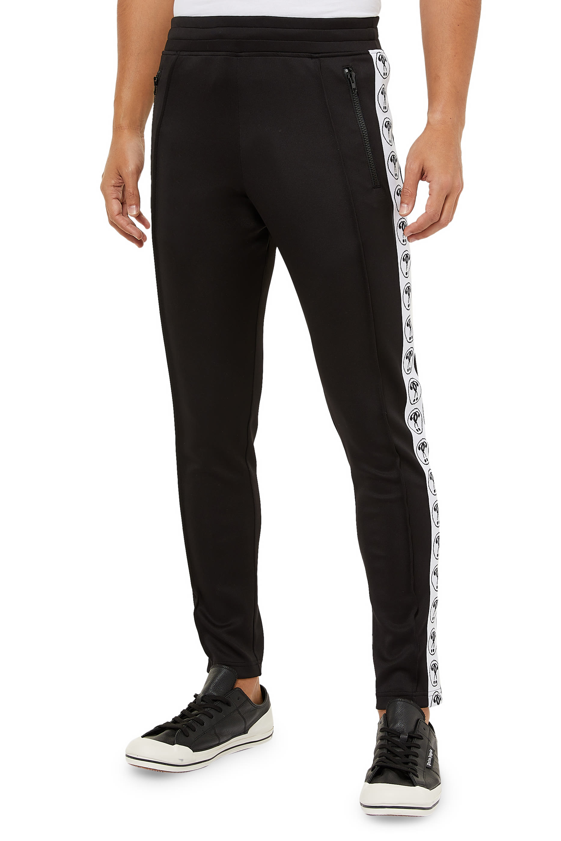 Question Mark Logo Tape Track Pants