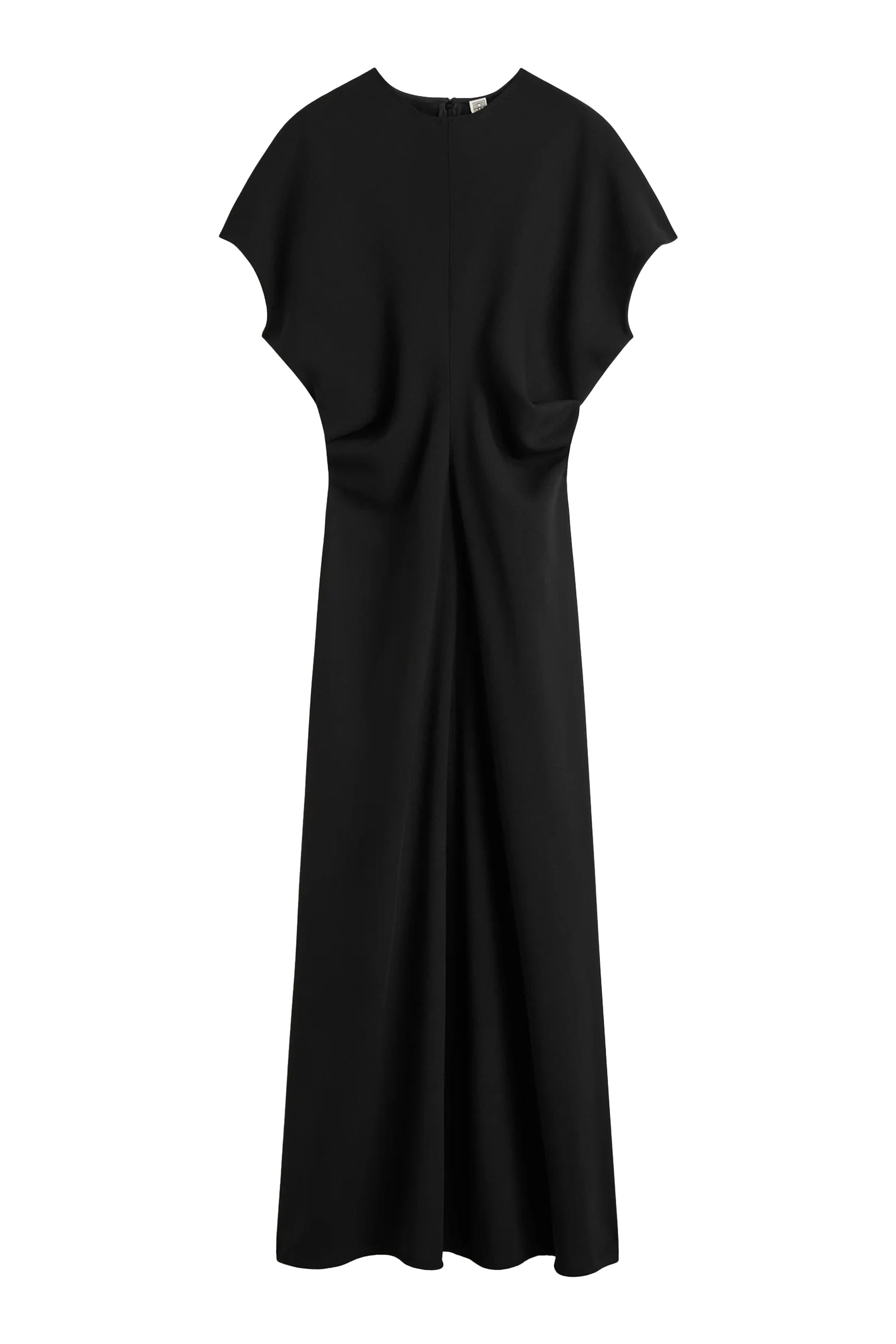 Slouch Waist Wool Dress