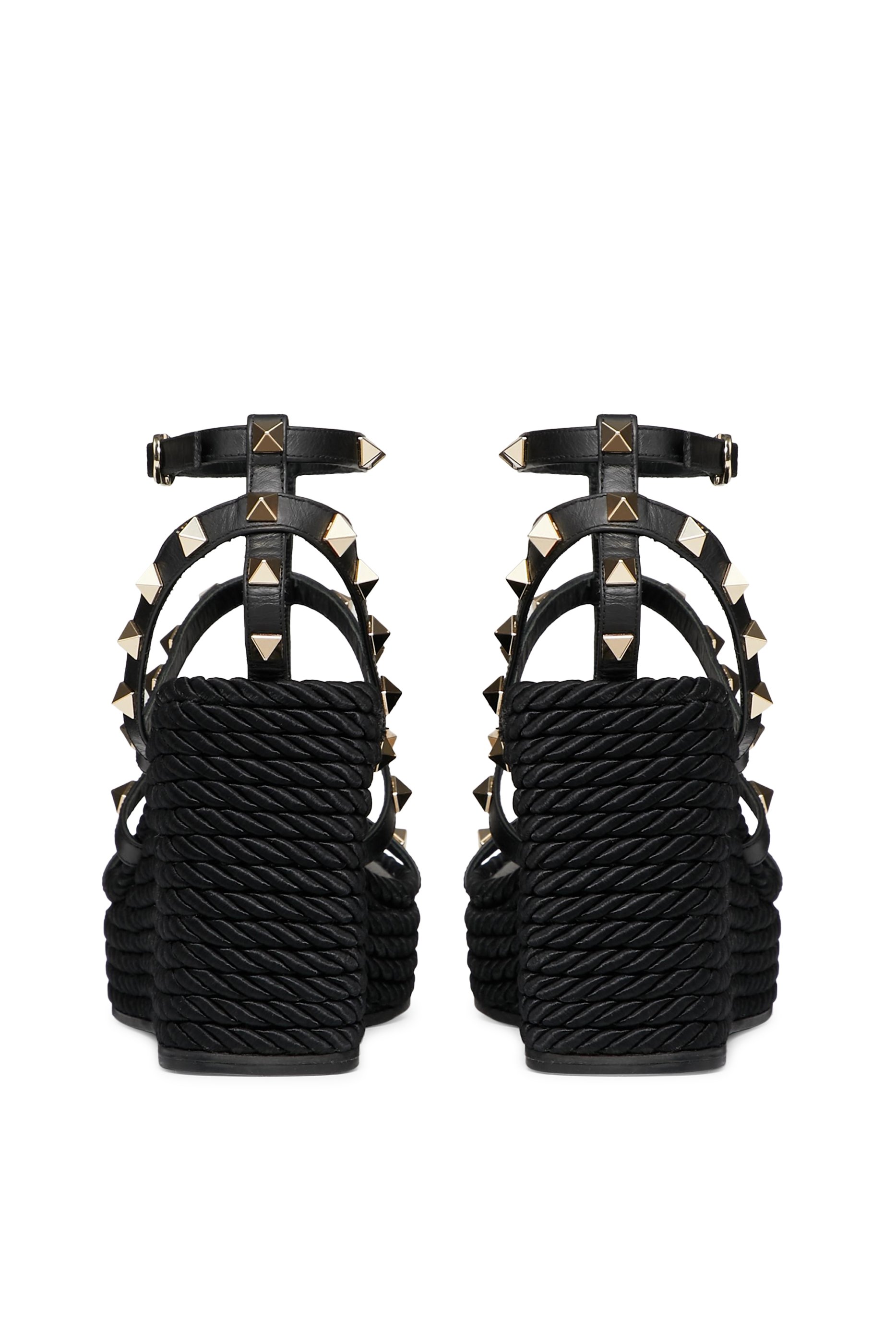 Valentino Garavani Rock Stud Wedge Sandals