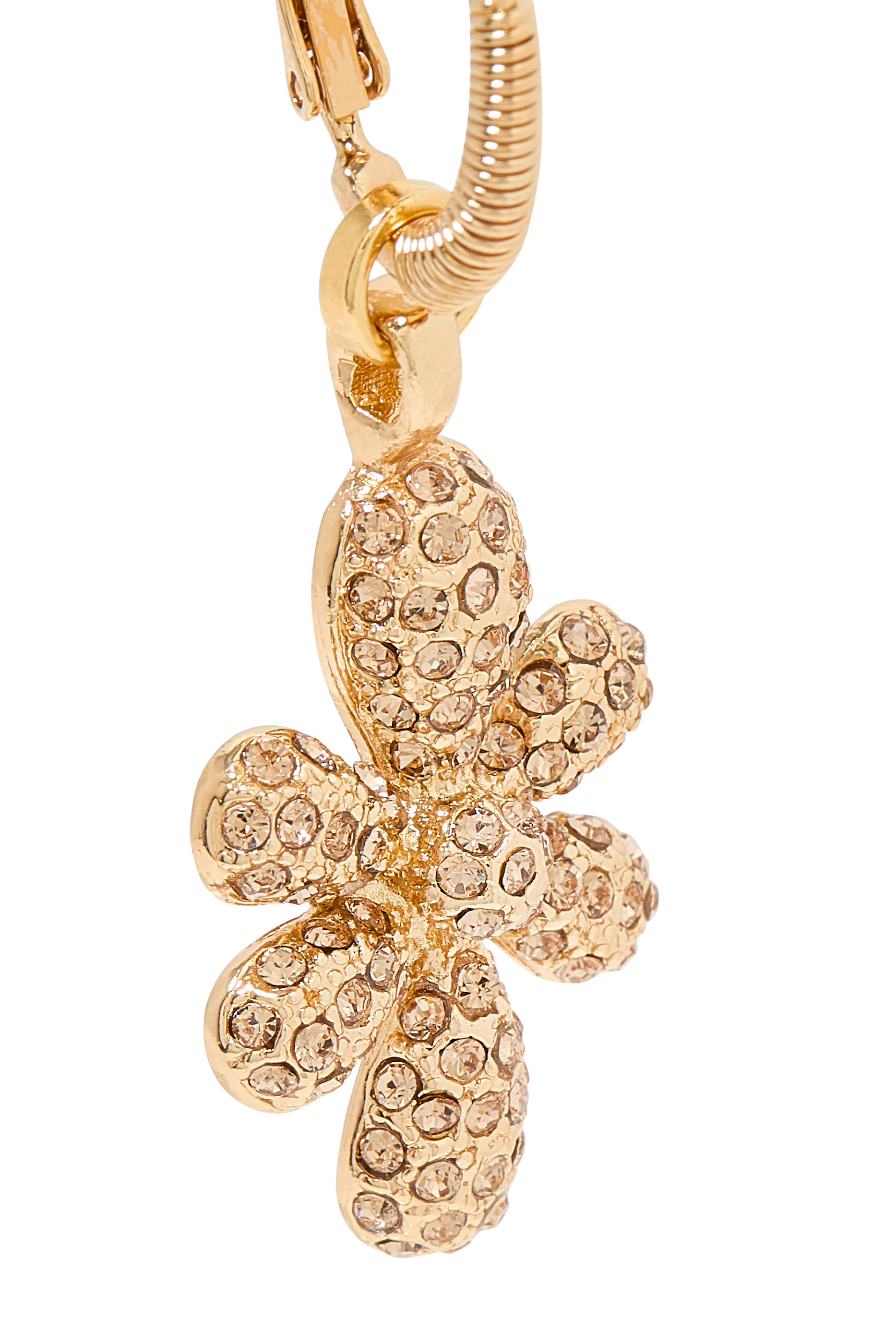 Tao Agapa Earrings, Gold-Plated Brass