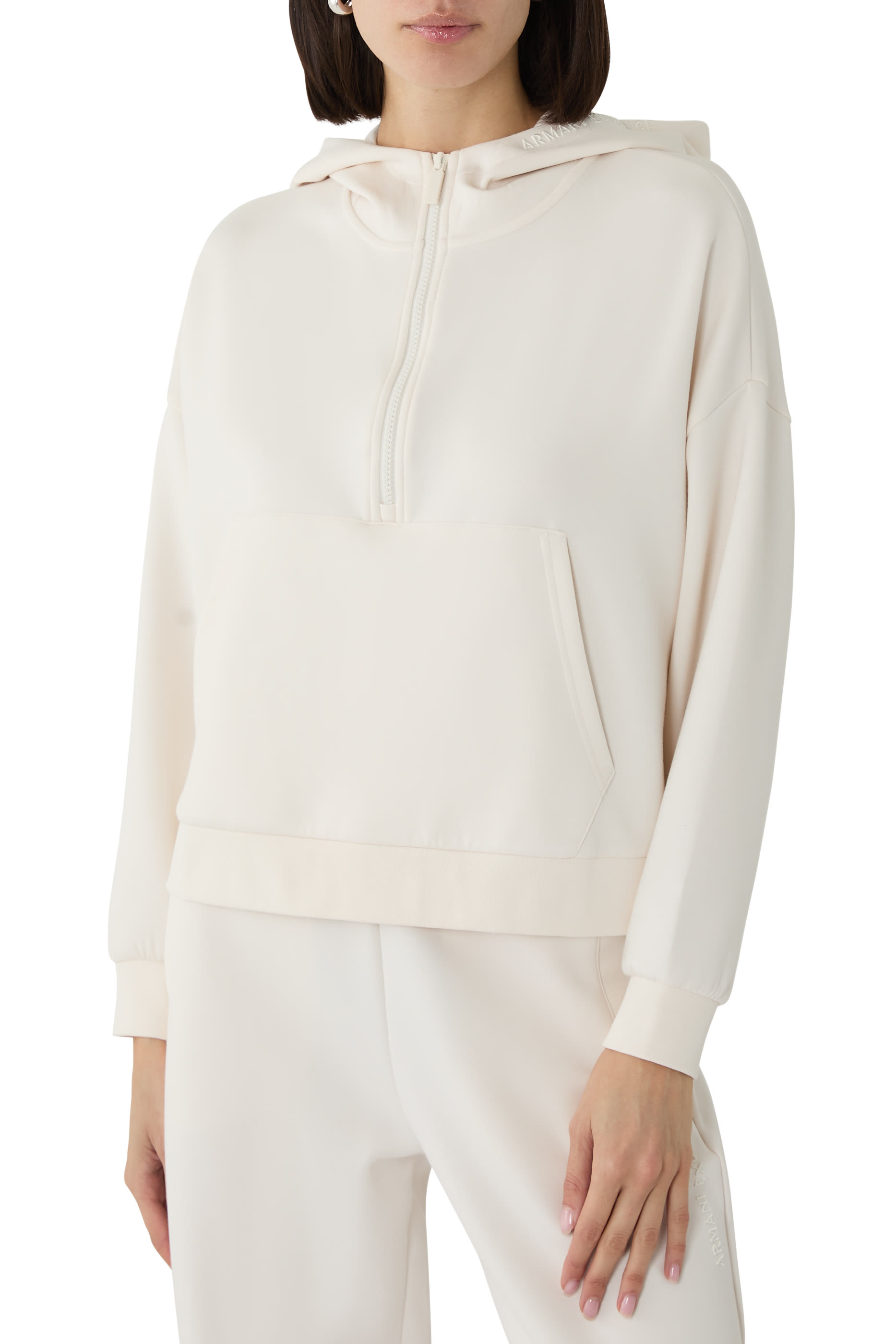 Logo Half-Zip Hoodie