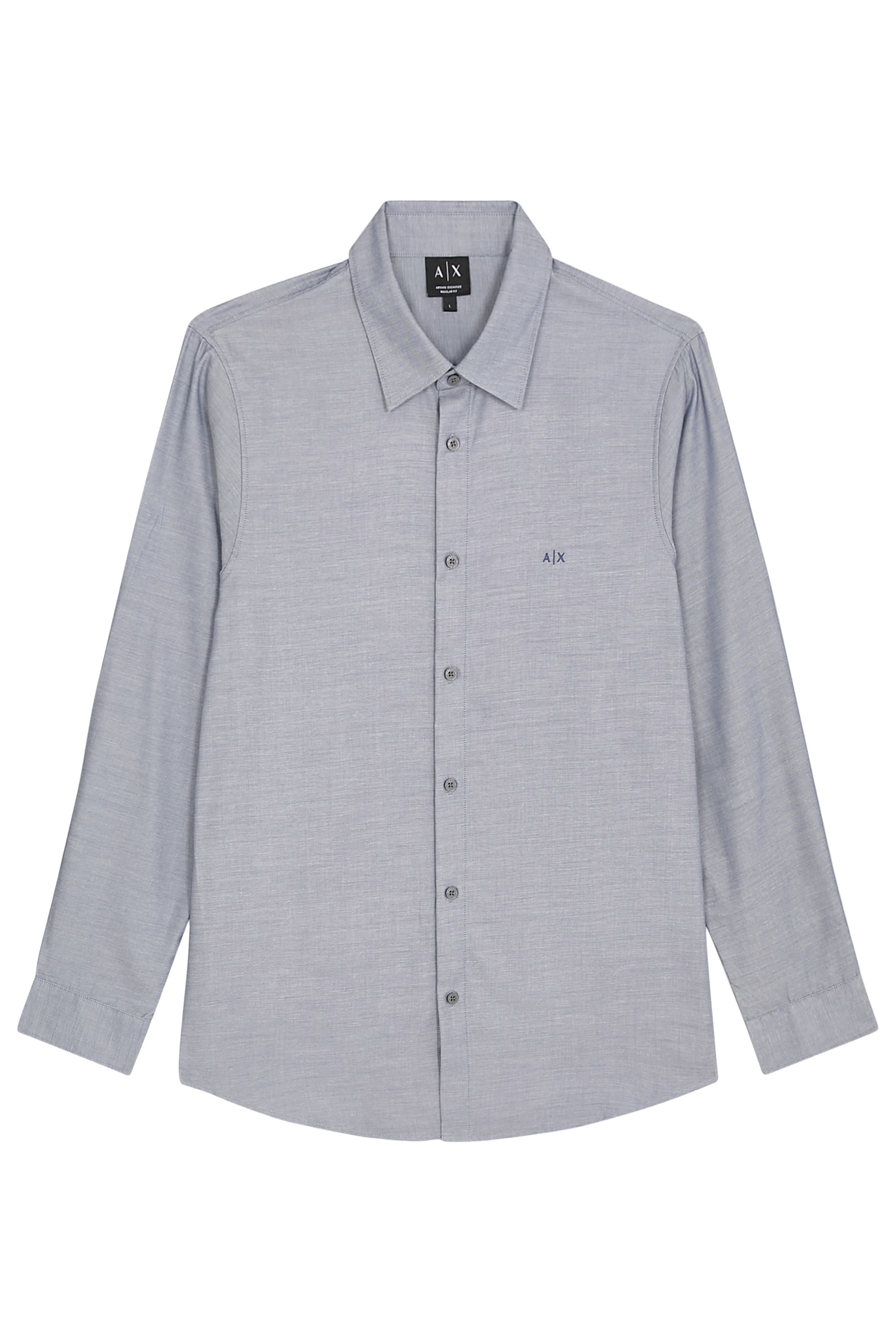 AX Logo Long-Sleeve Shirt 