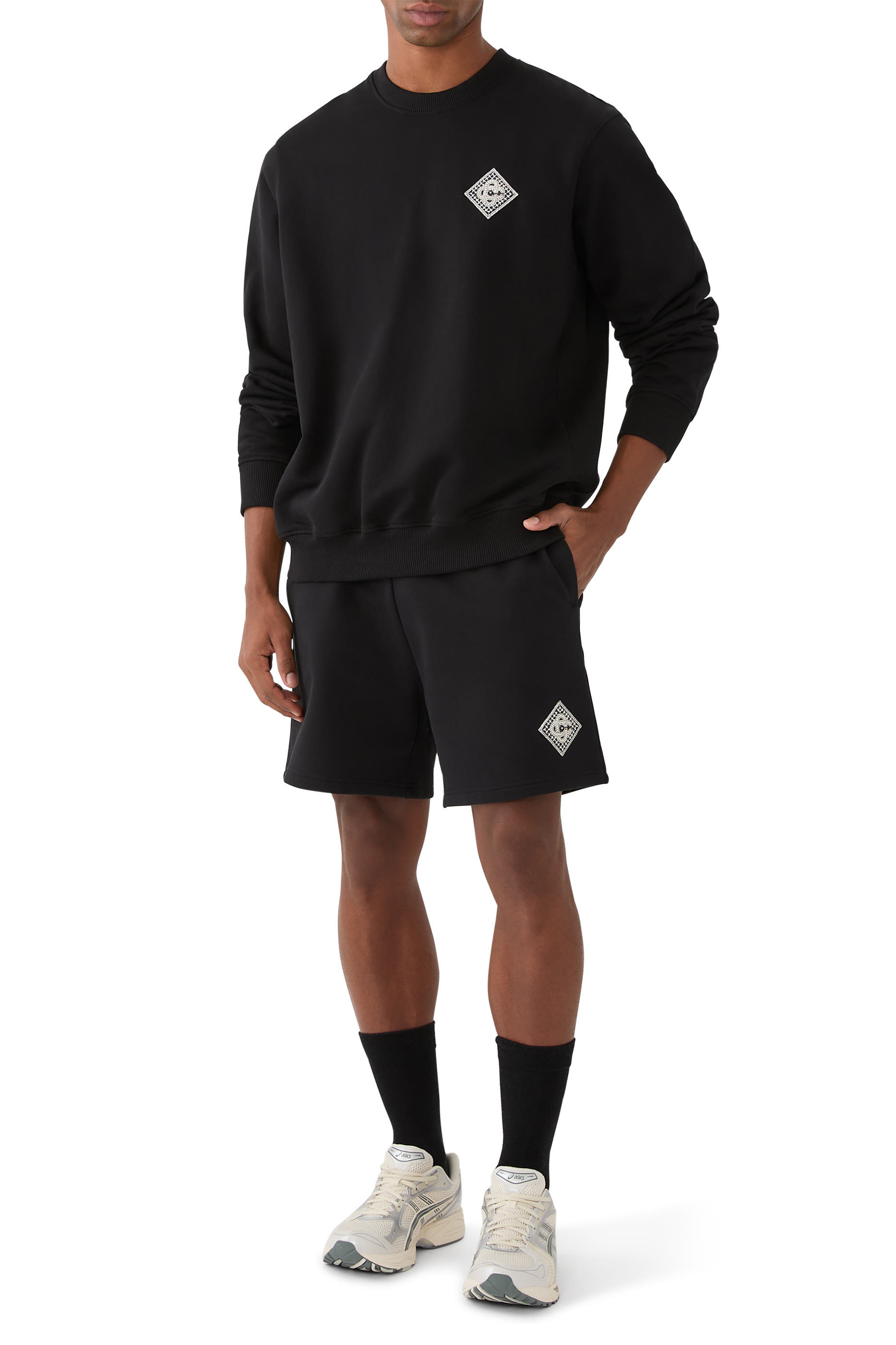 Pearl Diamond Sweatshorts