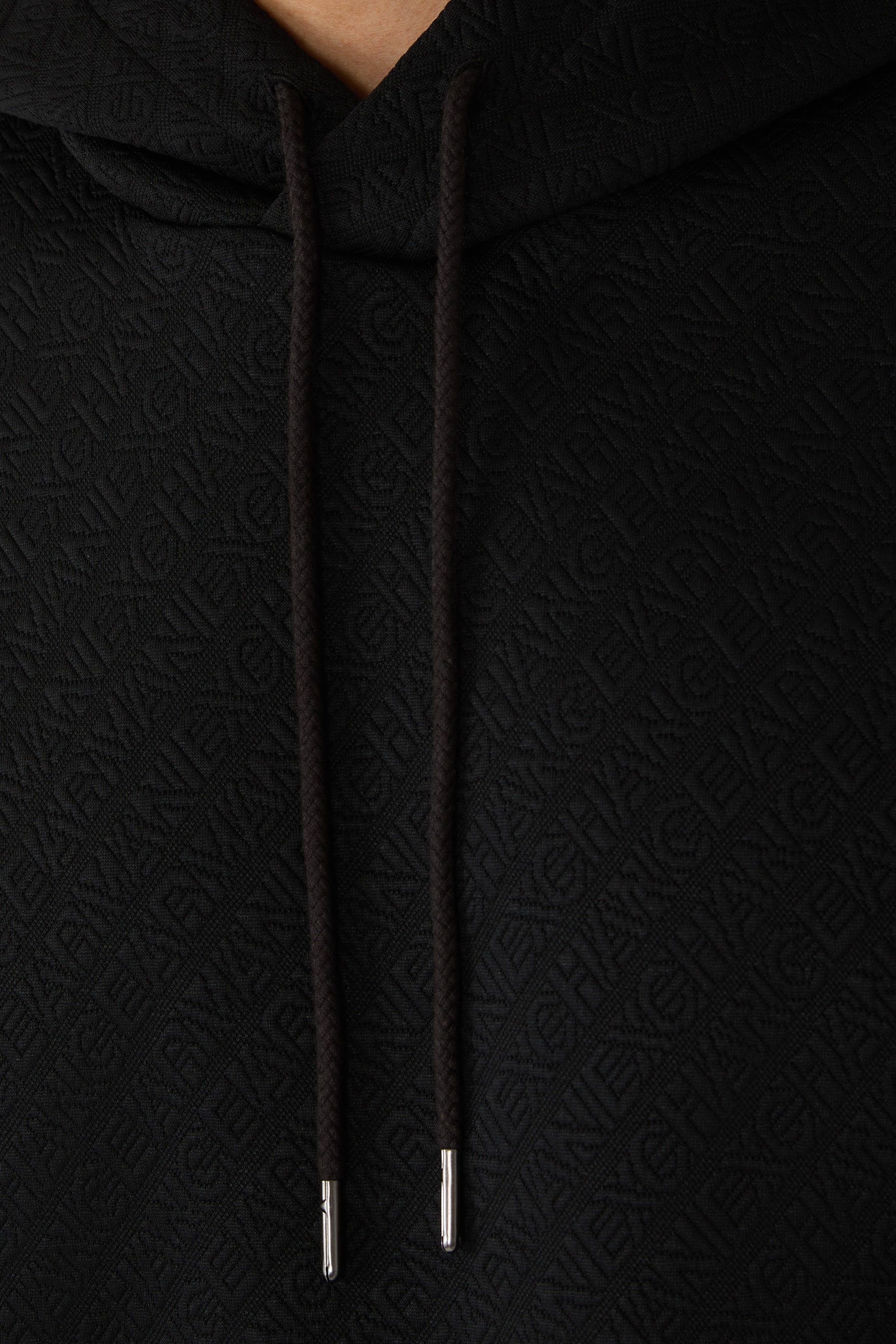 Stretch Jacquard Hoodie