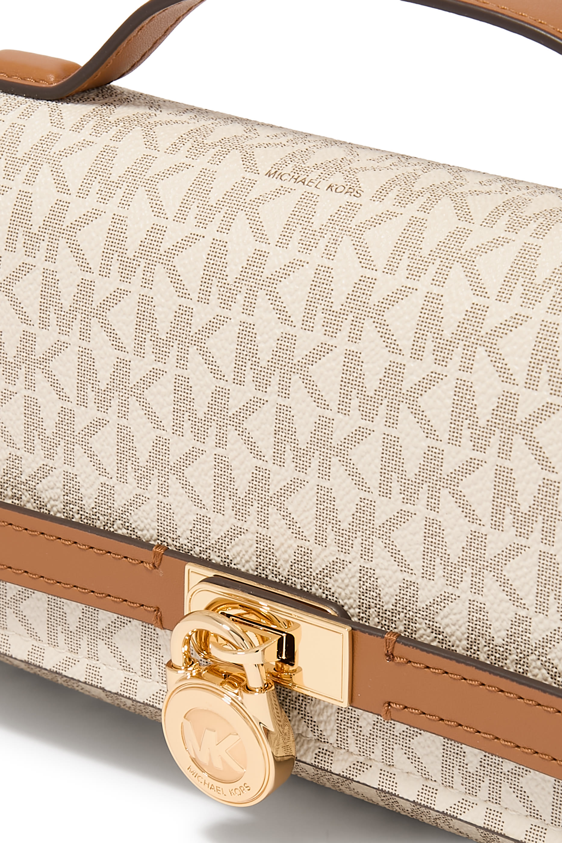 Hamilton Moderne Medium Signature Logo Clutch 