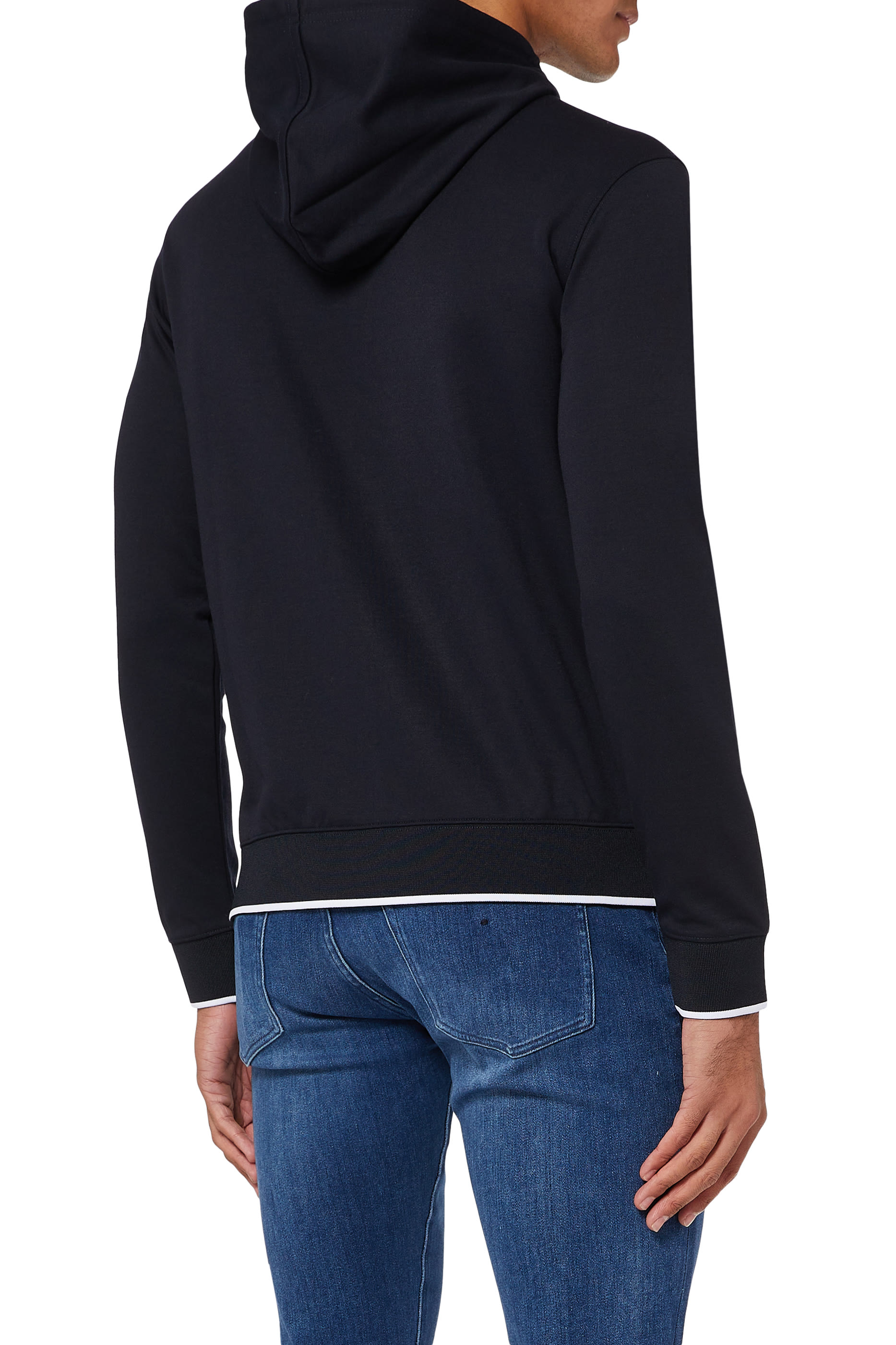 Circle Logo Cotton Viscose Hoodie