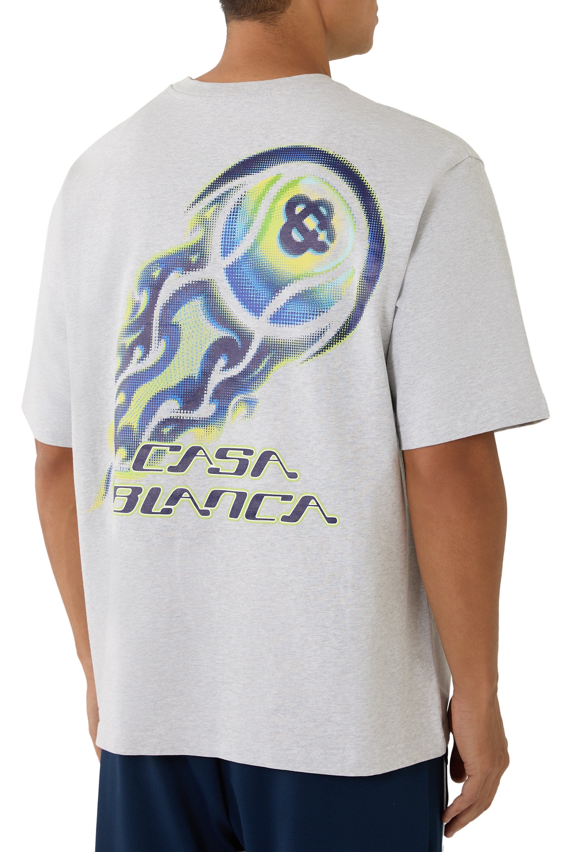 Flaming Tennis Ball T-Shirt