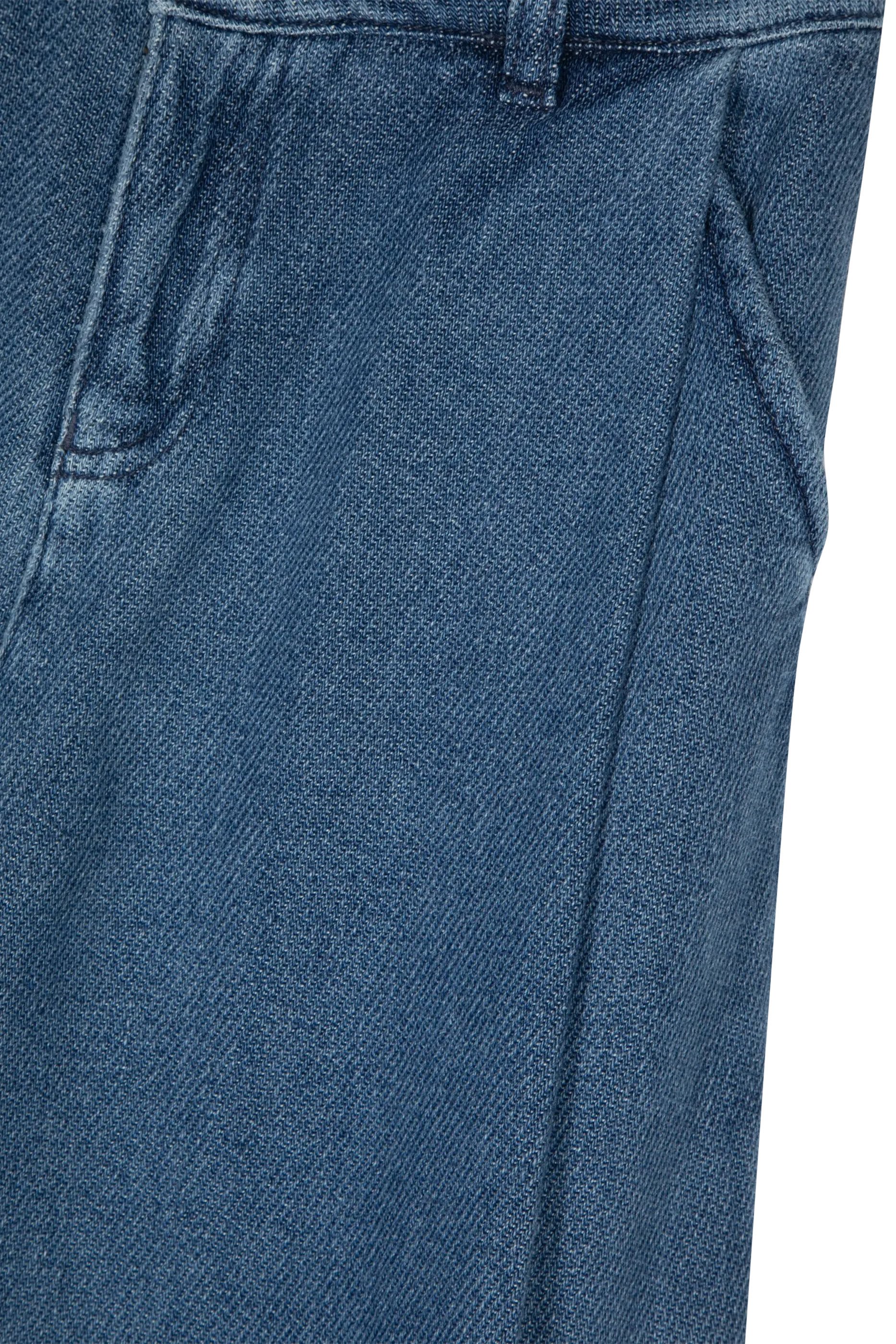 Kids J40 Flared Denim Jeans with A Very Wide Leg