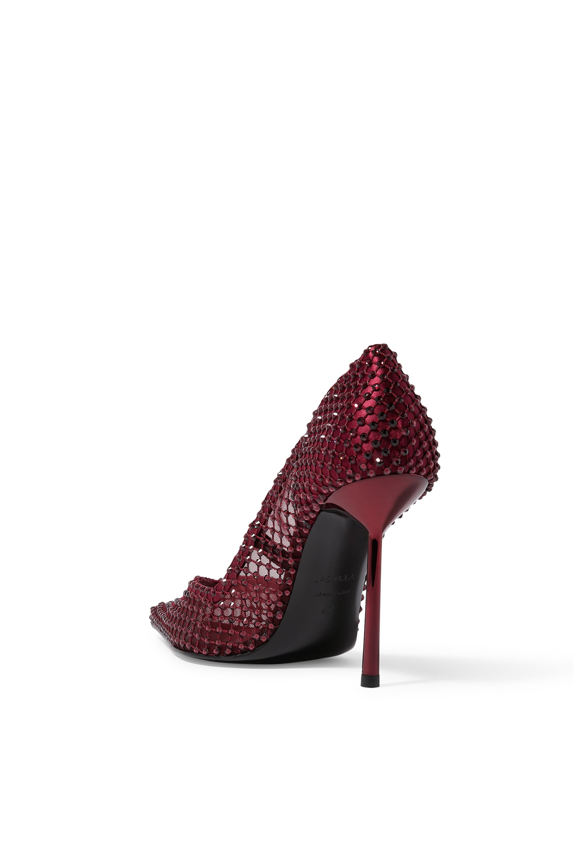 Gilda 90 Crystal-Embellished Pumps