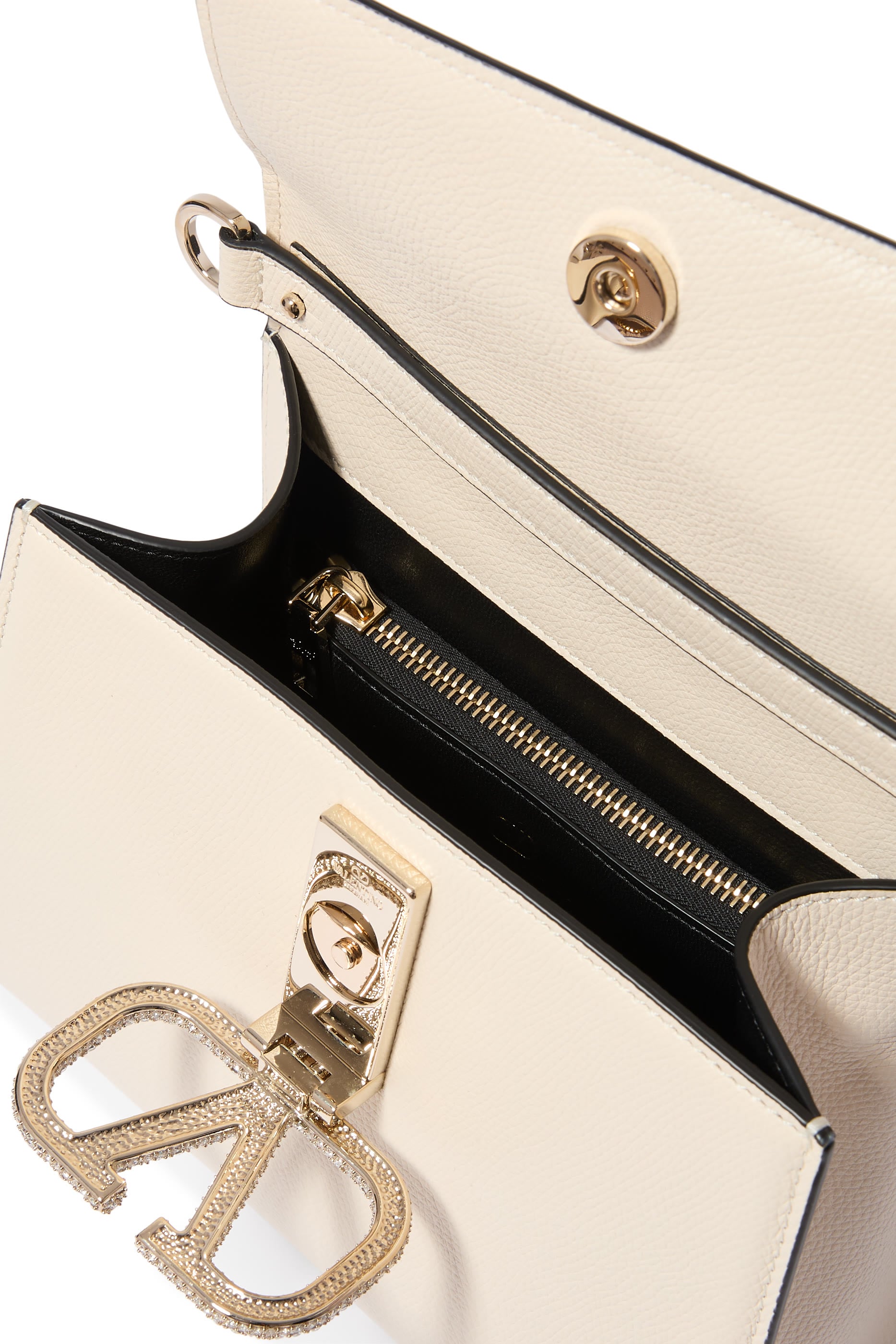 Small VSling Handbag with Jewel Logo 