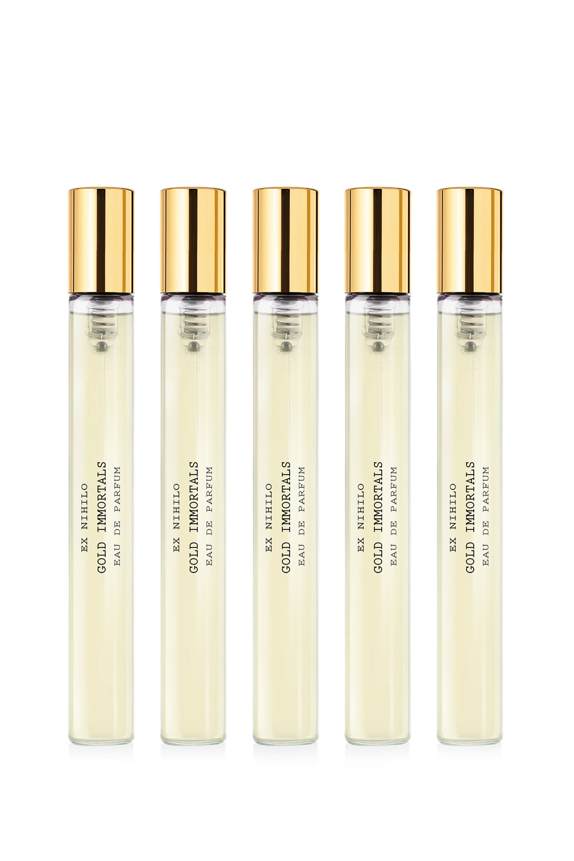 Gold Immortals Eau de Parfum, Set of 5