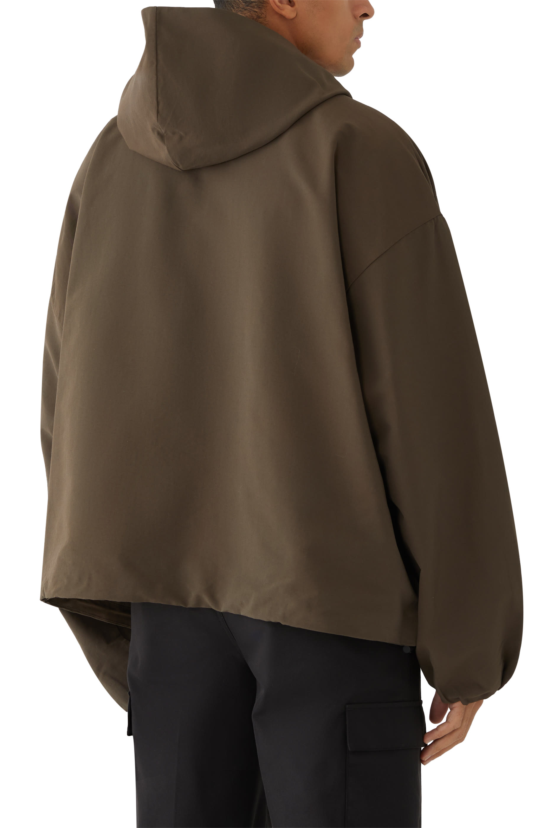 Military Nylon Hooded Anorak