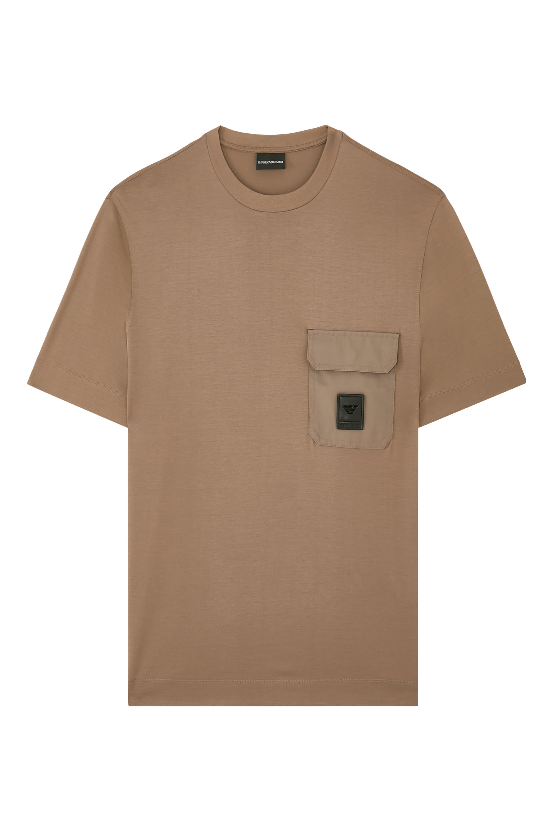 Logo Patch Pocket Regular Fit T-Shirt
