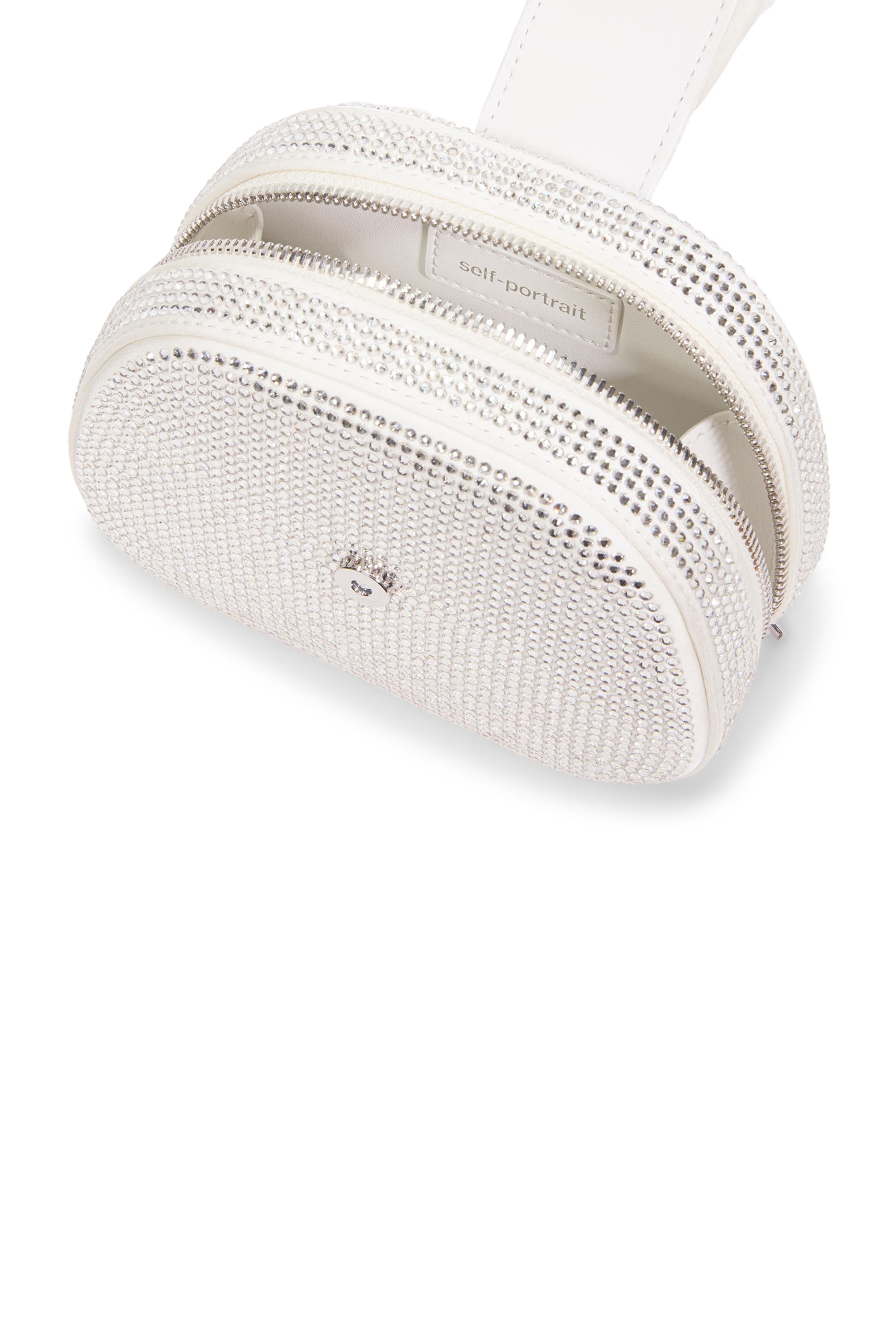 Rhinestone Top Handle Micro Bag