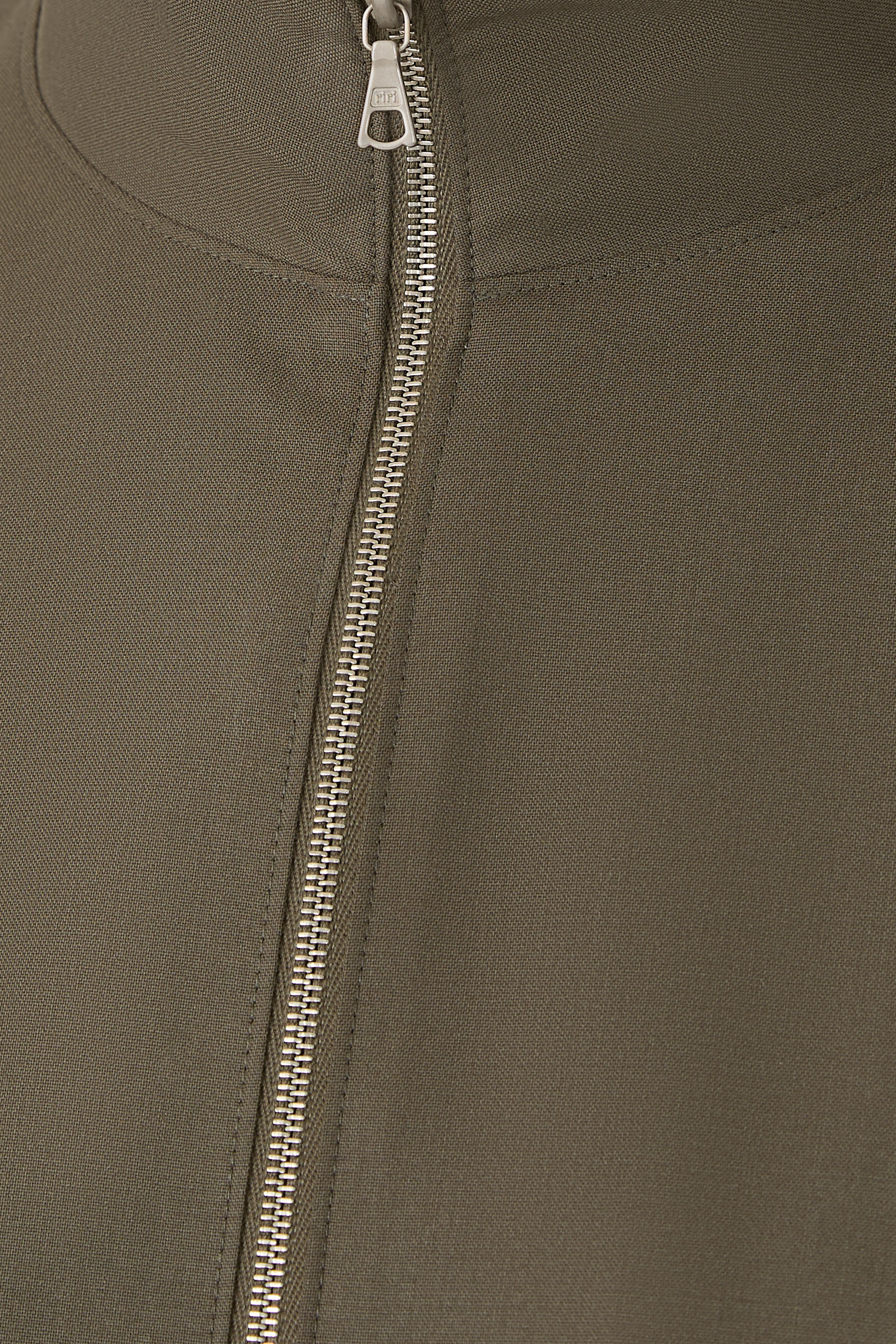 Super Fine Tropical Wool Zip Blouson