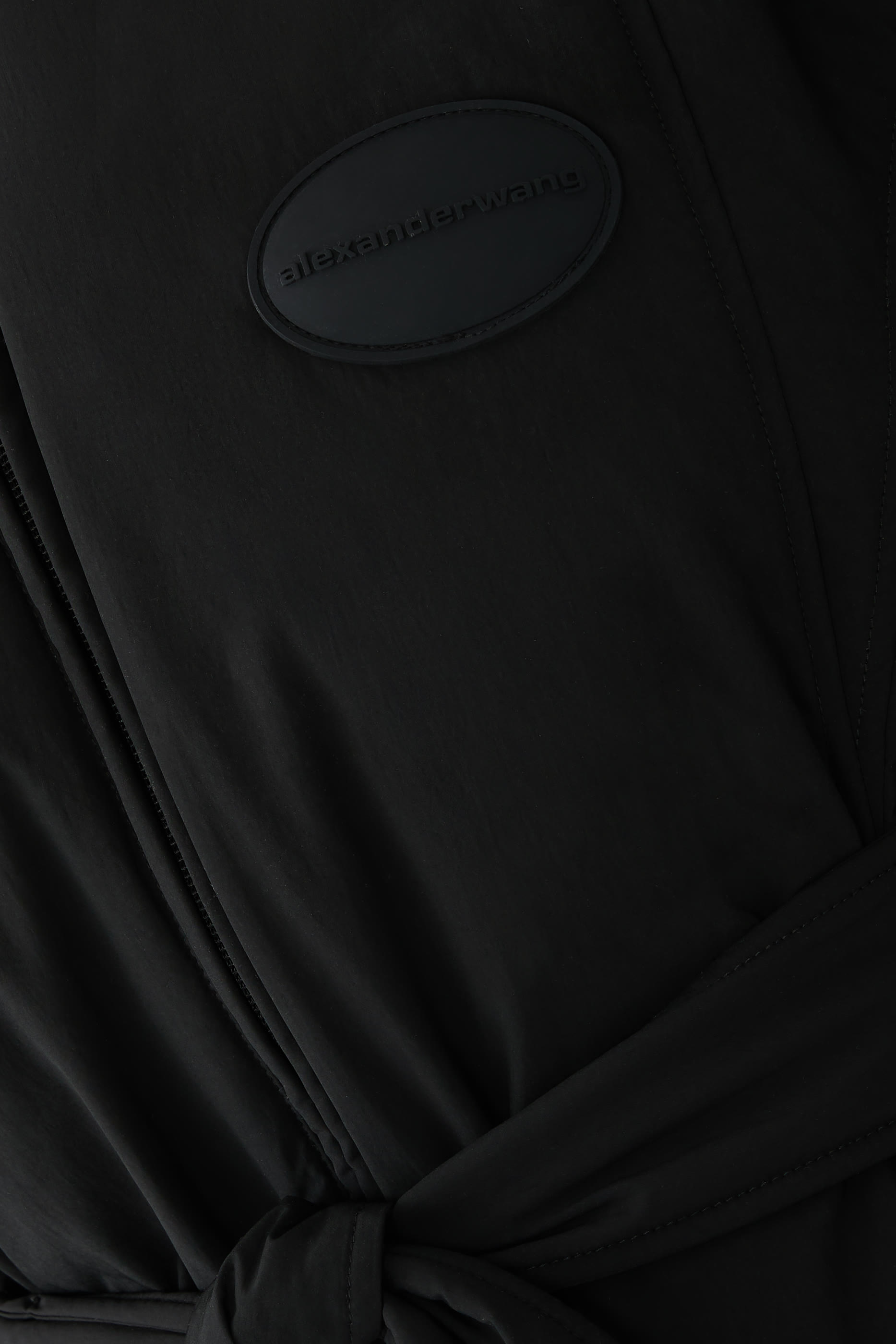 Dome Logo Patch Puffer Coat