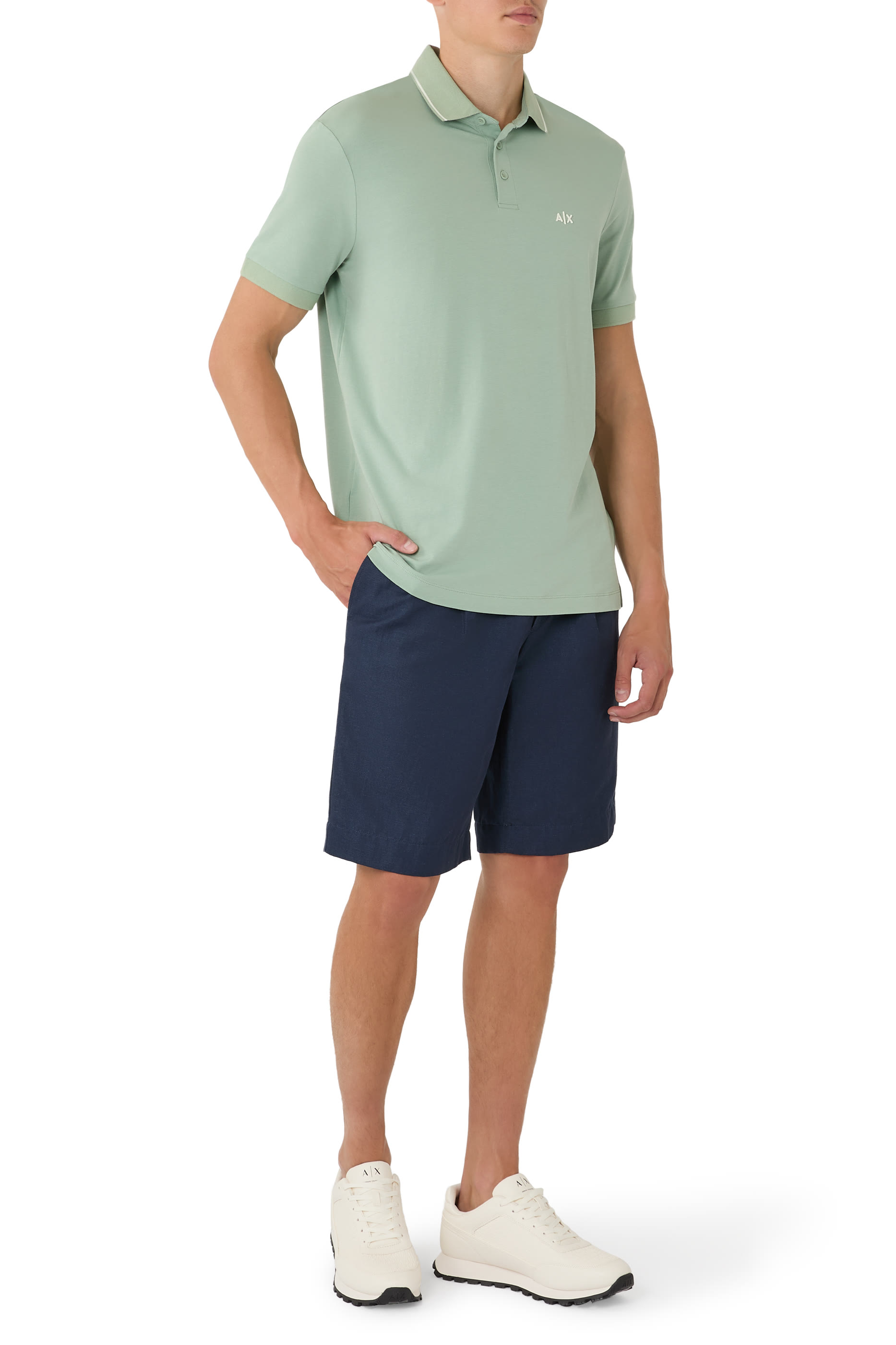 Logo Slim Fit Polo Shirt