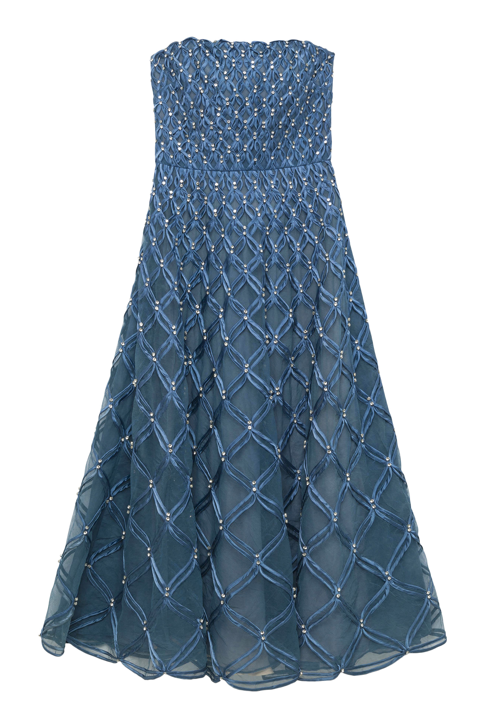 Xolani Strapless Midi Dress