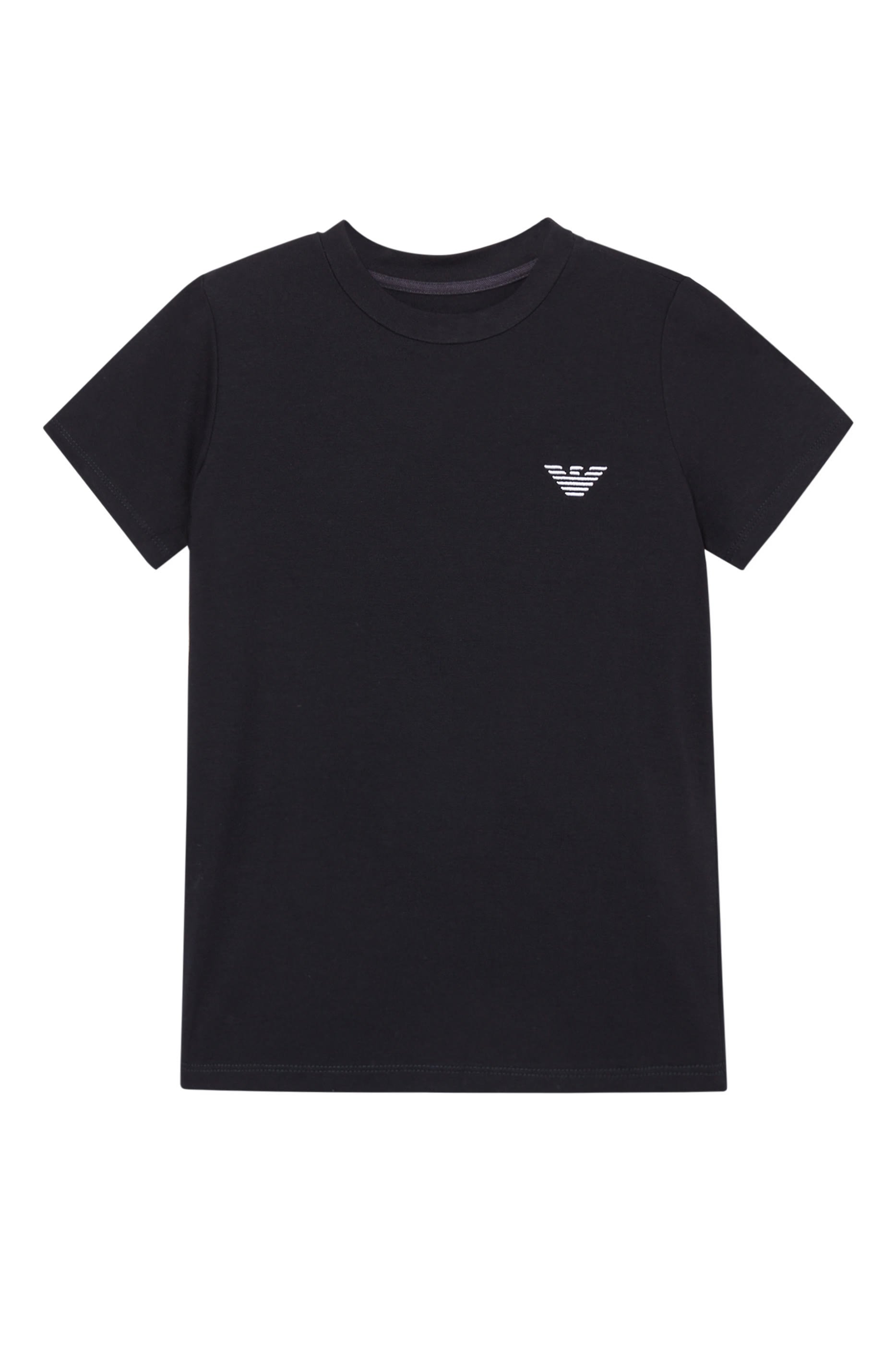 Embroidered Eagle Logo T-Shirt