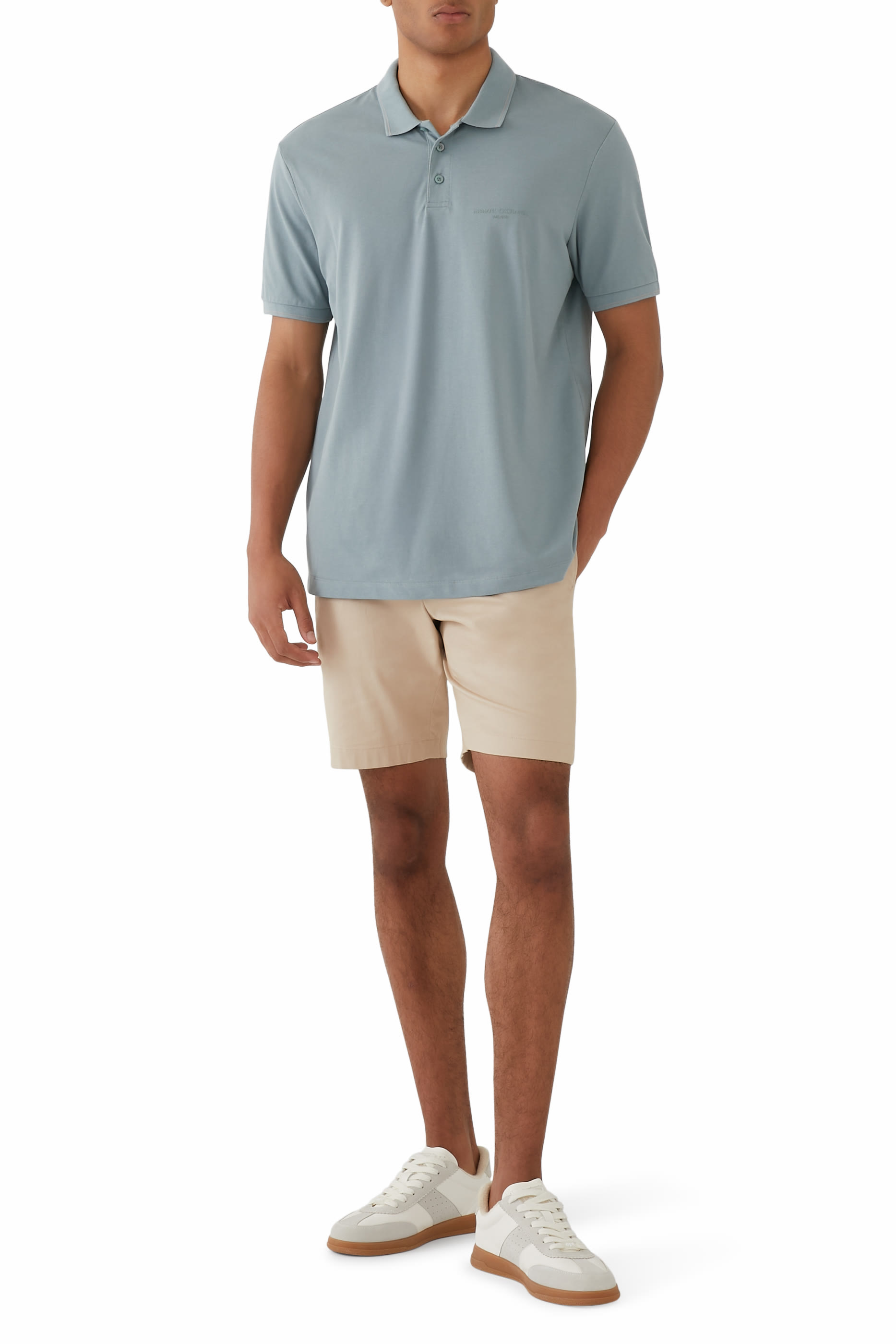 Regular Fit Mercerised Cotton Polo