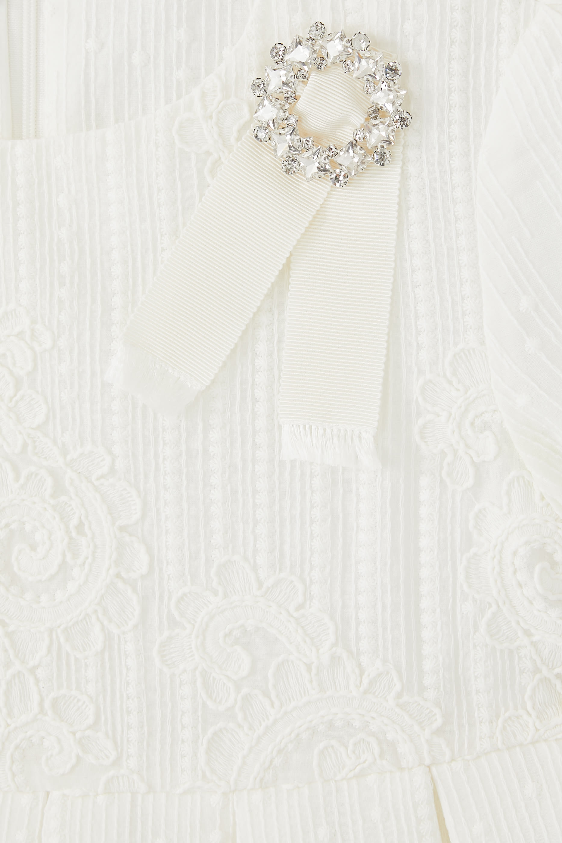 Kids Short Sleeve Lace Dress