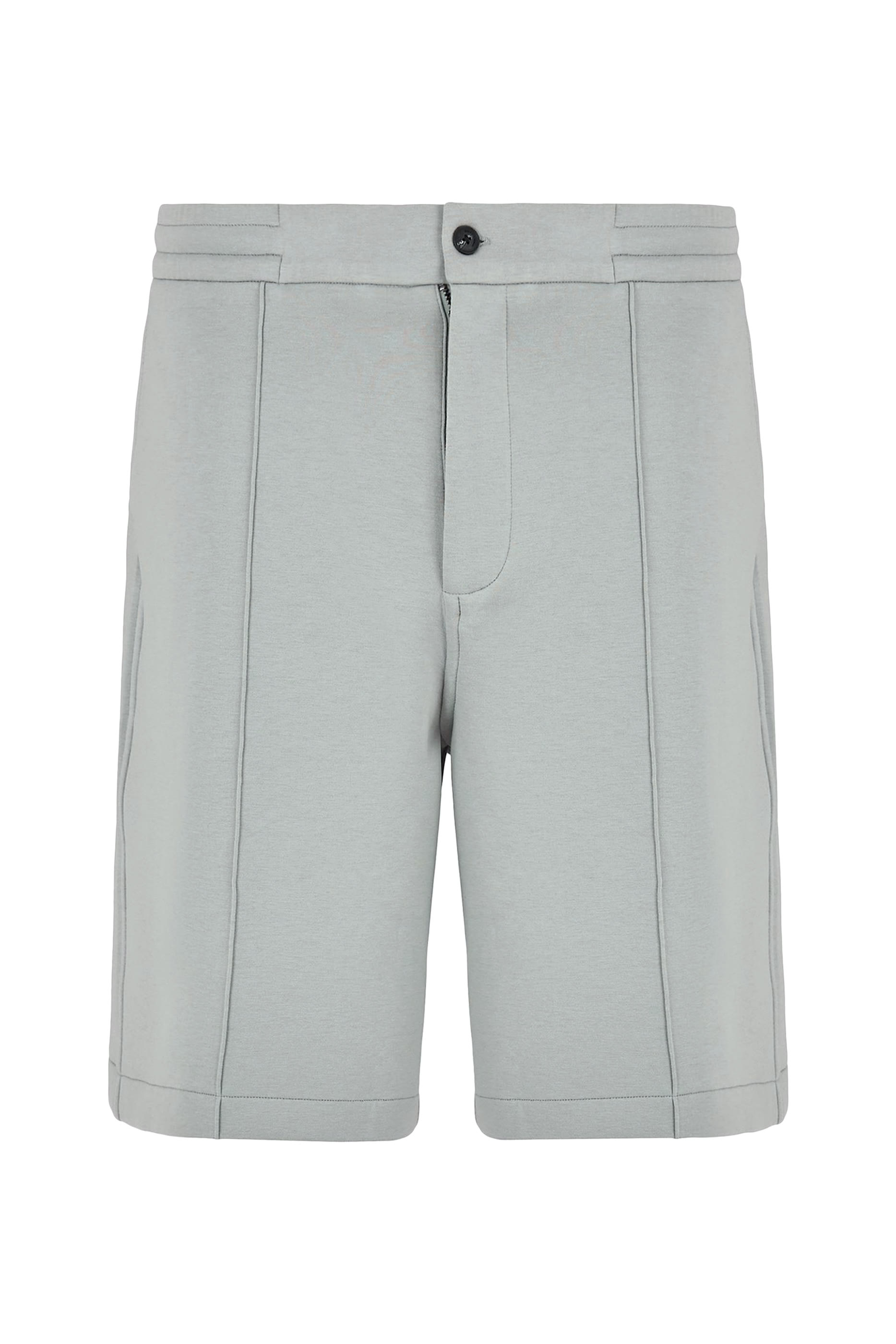 Double-Jersey Elastic Waistband Shorts