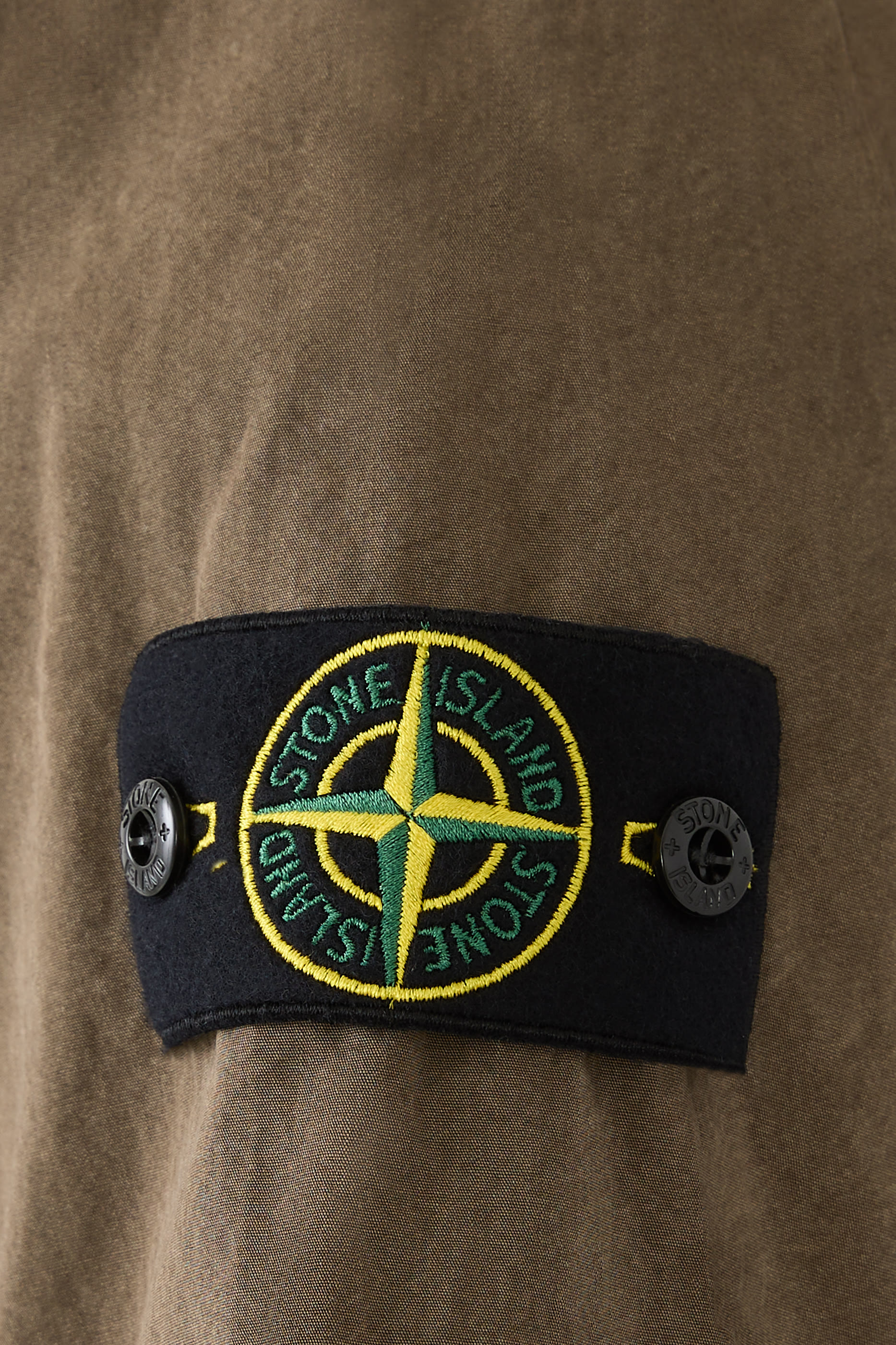 Logo Patch Organic Cotton Shirt