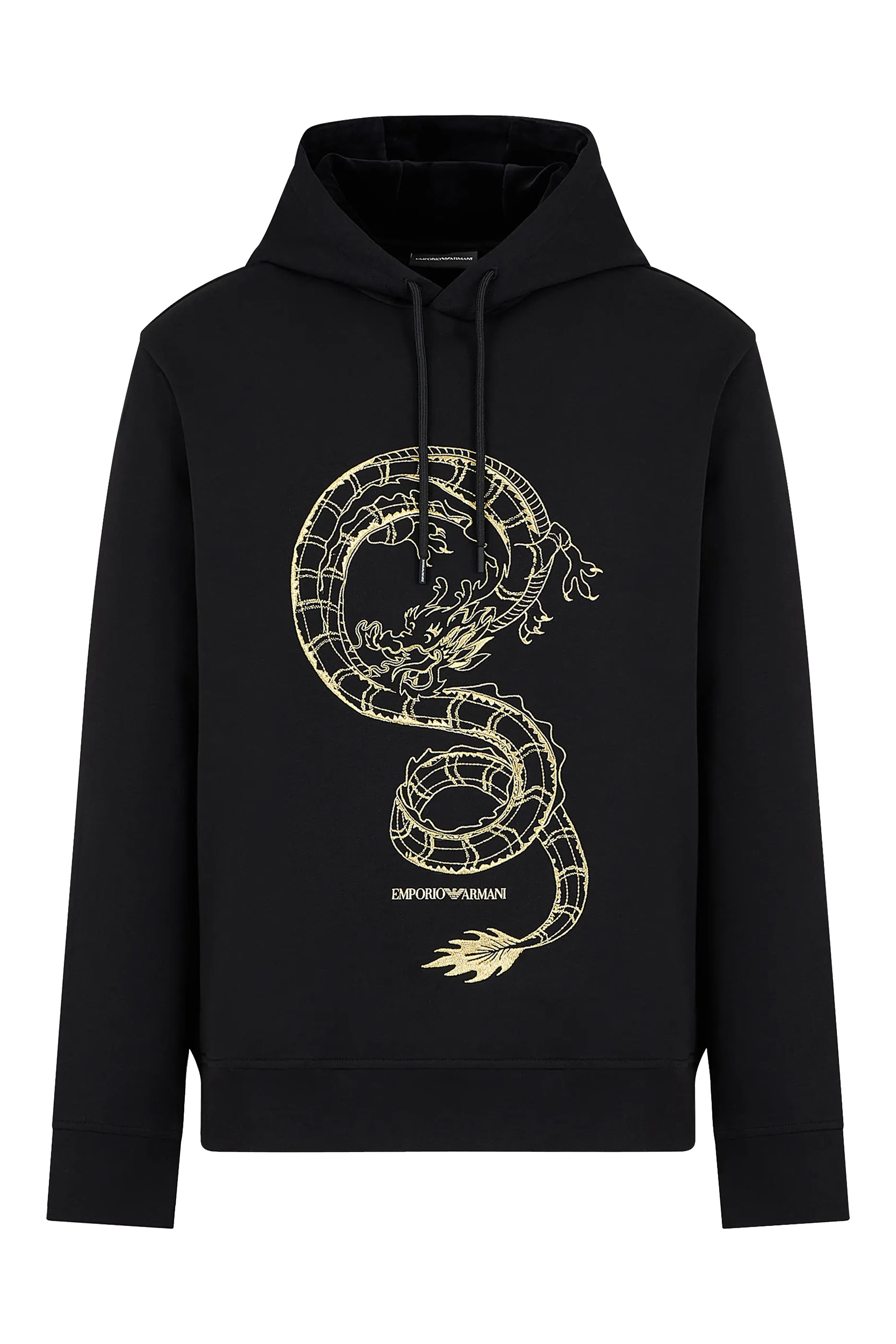 Lunar New Year Dragon Double-Jersey Hoodie