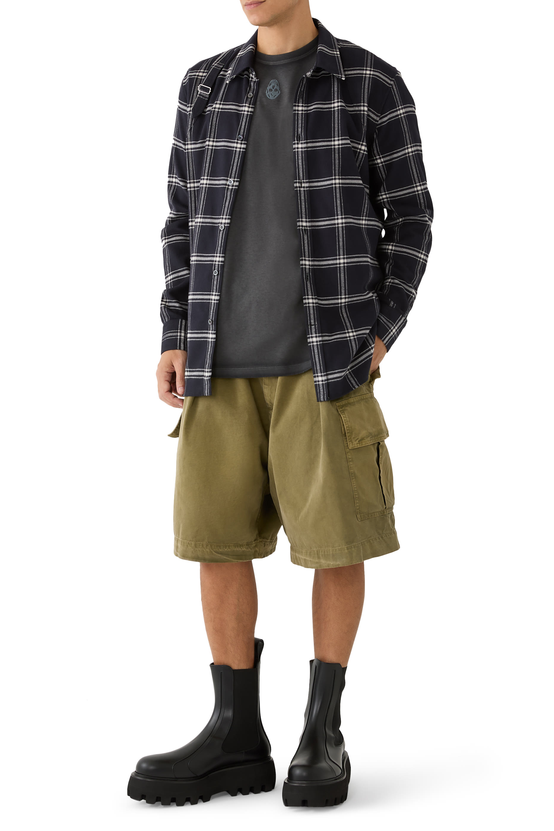 Twin Needle Harness Shirt