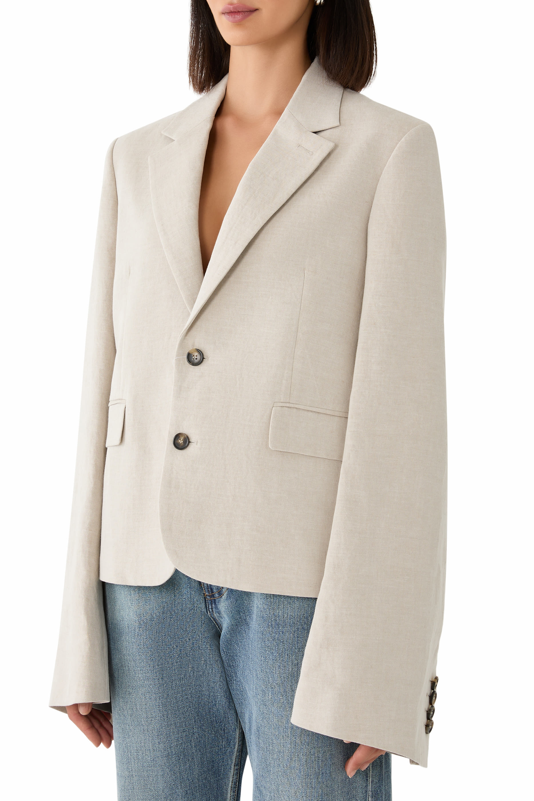 Weighted Sleeves Jacket