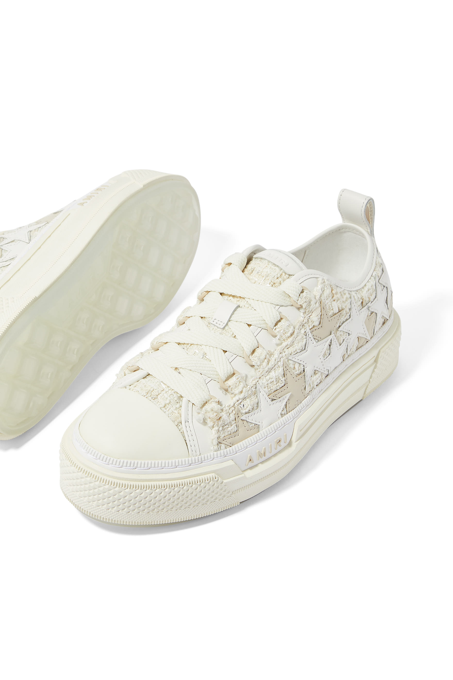 Boucle Stars Court Low Top Sneakers