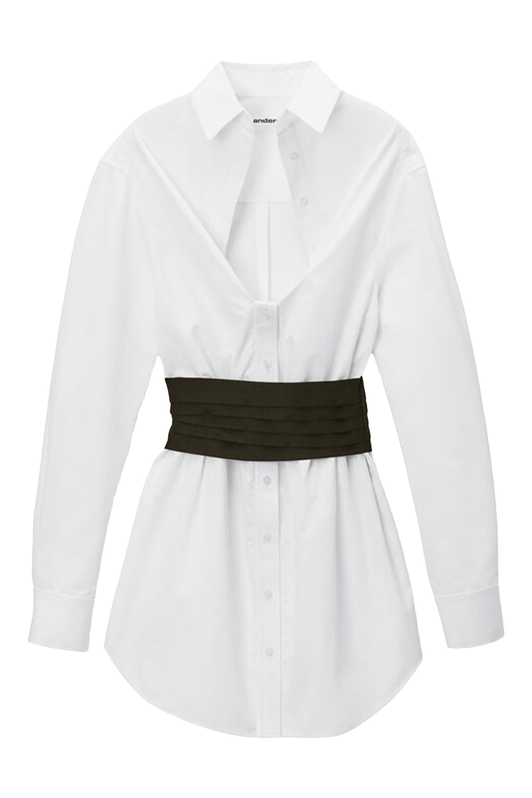 Deconstructed Mini Shirtdress