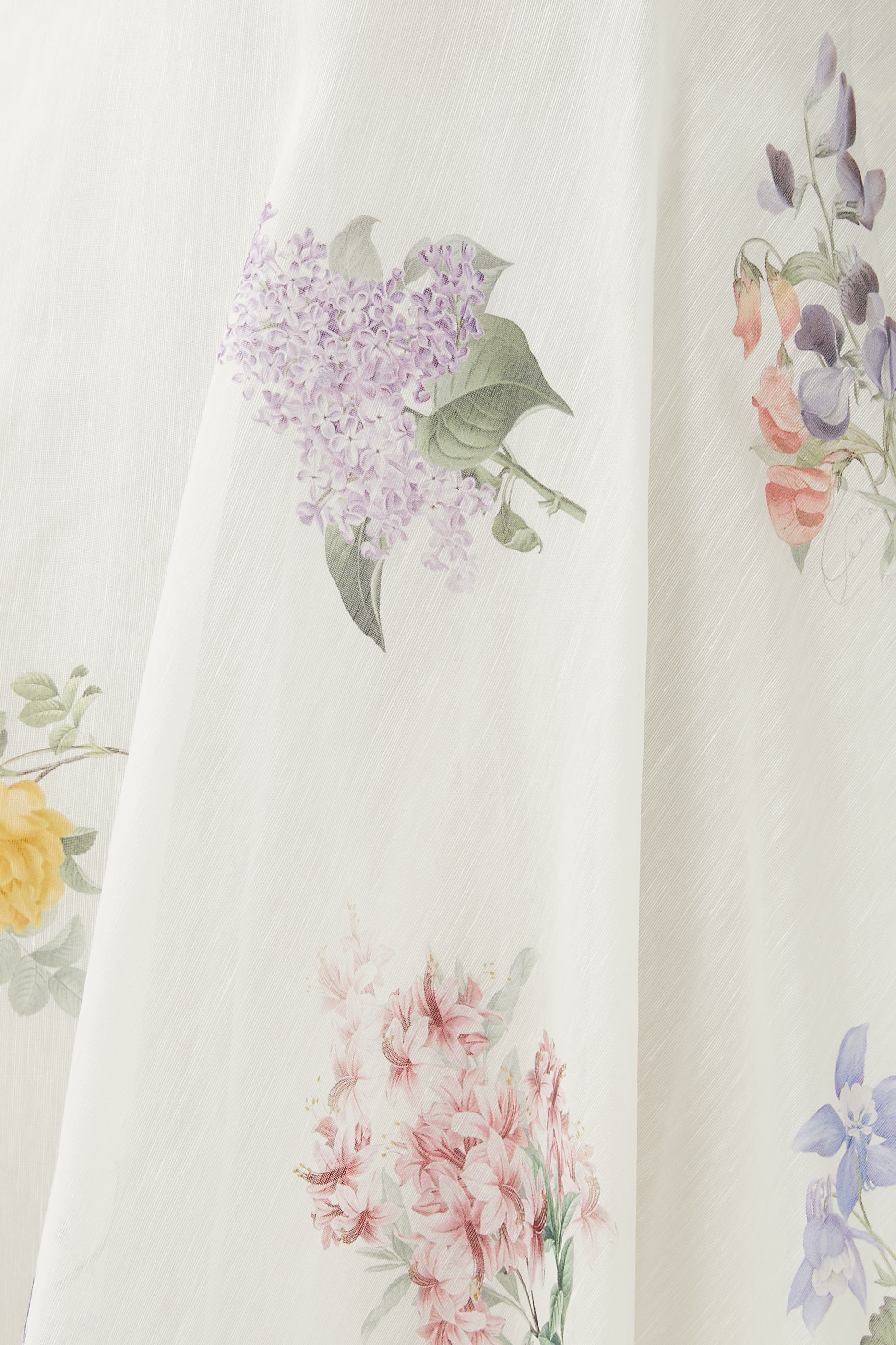 Natura Floral Print Maxi Skirt