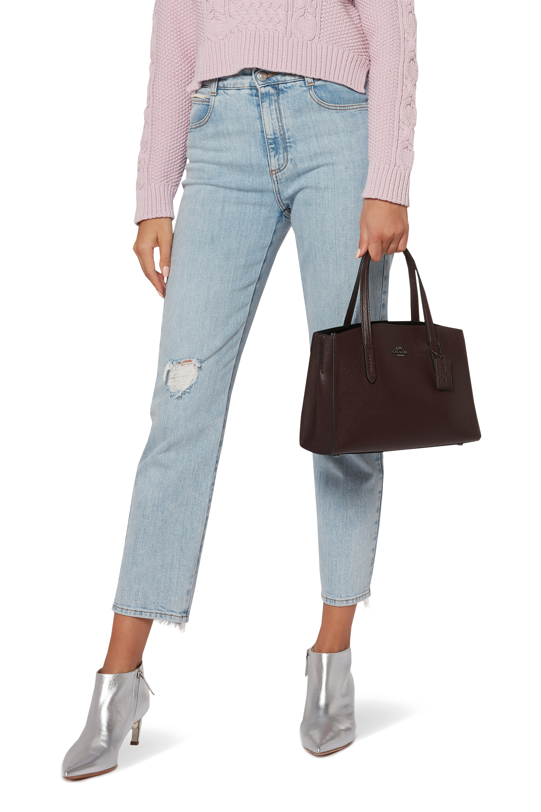 Charlie Carryall 28 Pebble Leather Bag